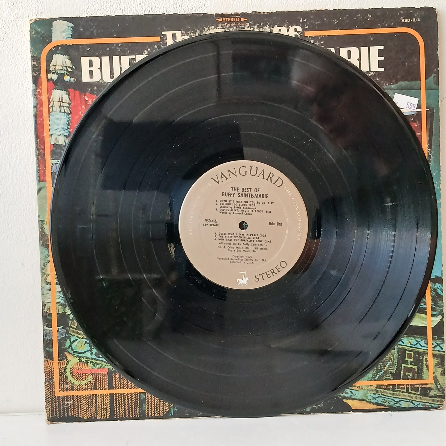 Buffy Sainte-Marie – The Best Of Buffy Sainte-Marie (Used LP)