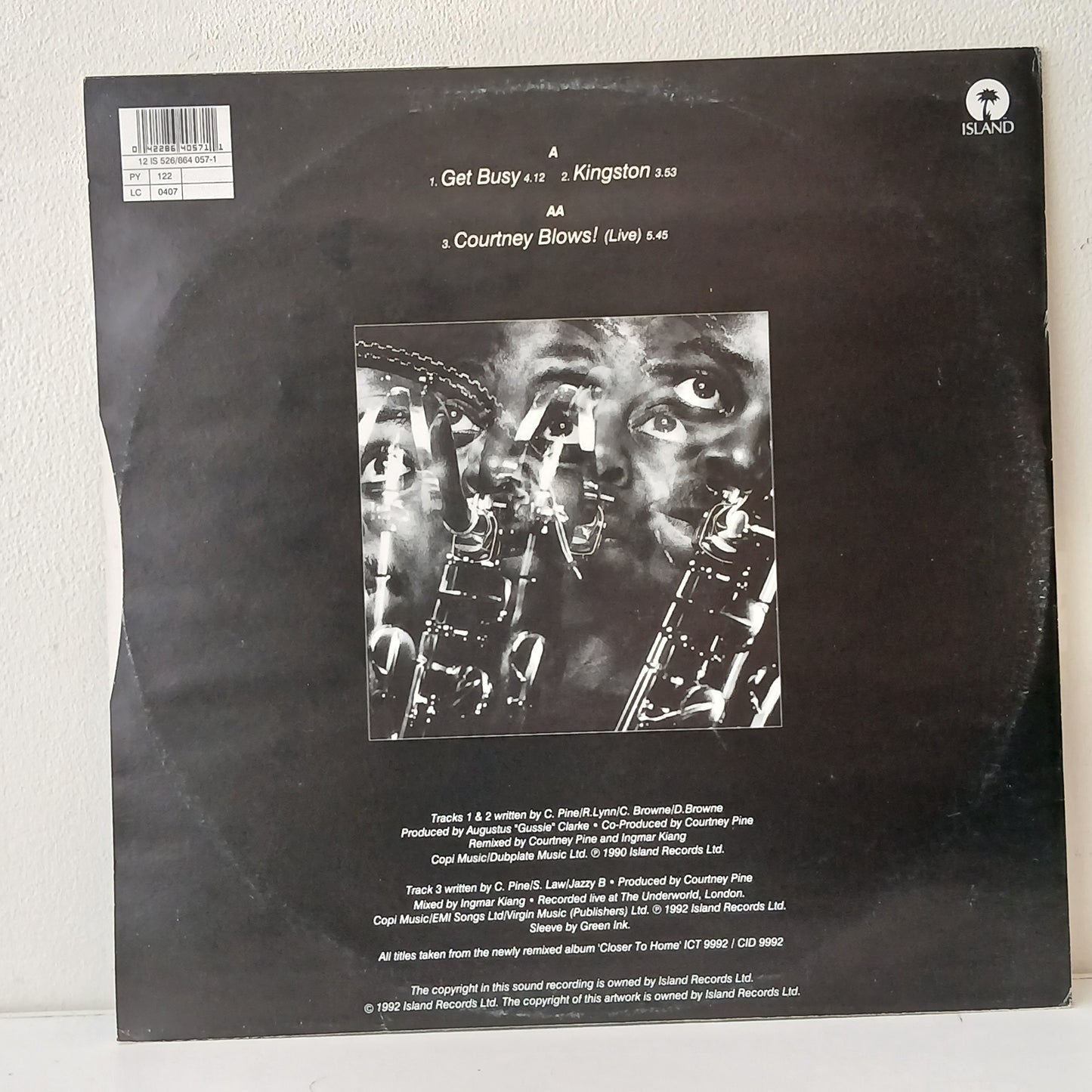 Courtney Pine – Get Busy (Used 12")