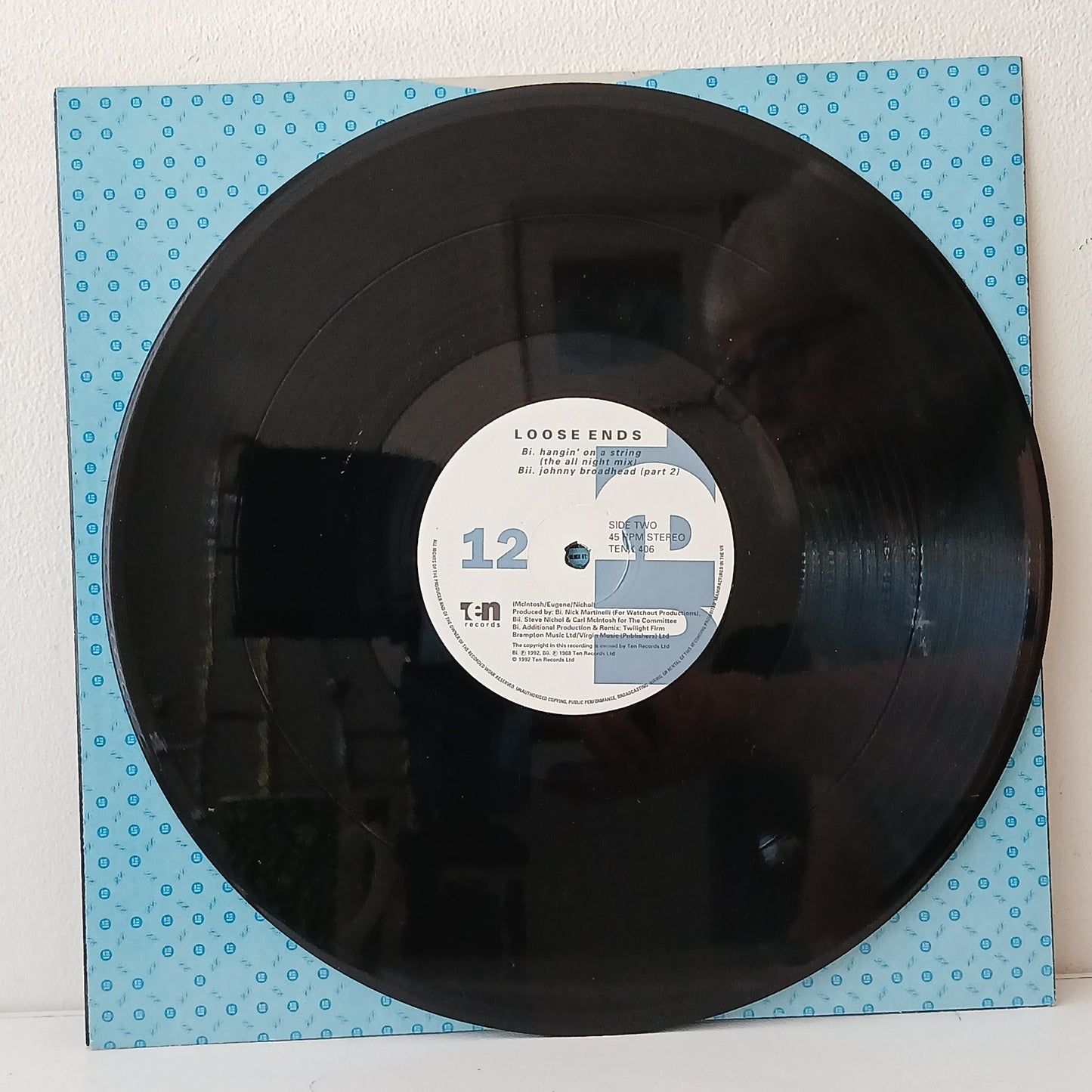 Loose Ends – Hangin' On A String (Frankie Knuckles Remix) (Used 12")