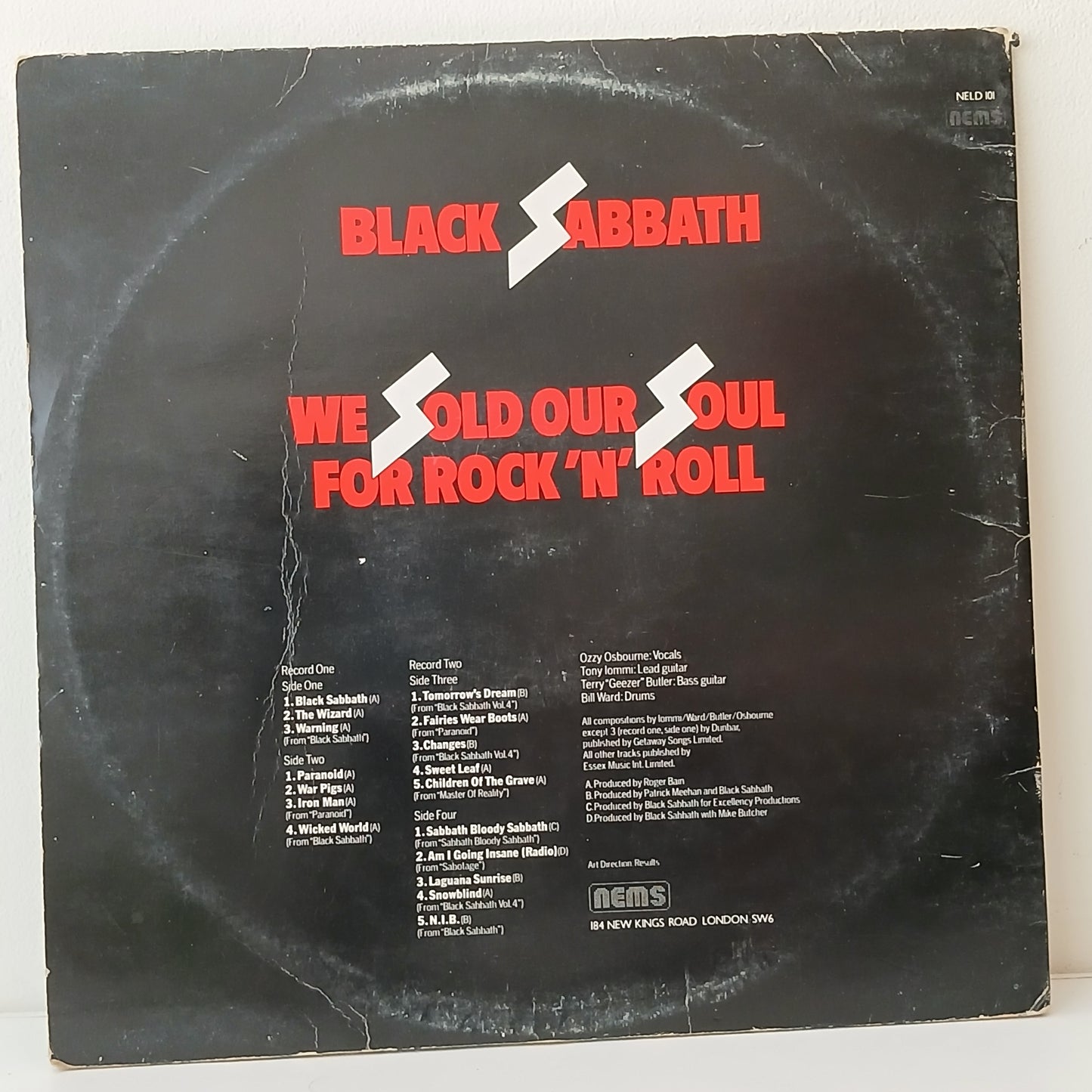 Black Sabbath – We Sold Our Soul For Rock 'N' Roll (Used 2LP)