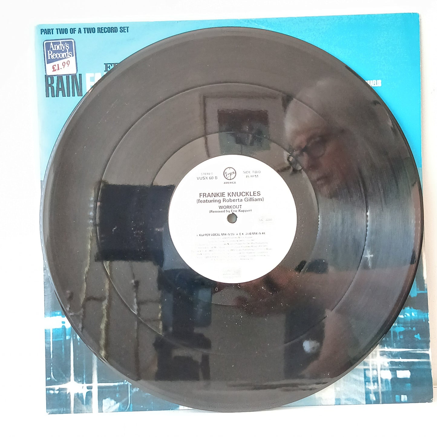 Frankie Knuckles – Rain Falls (Used 2 x 12")