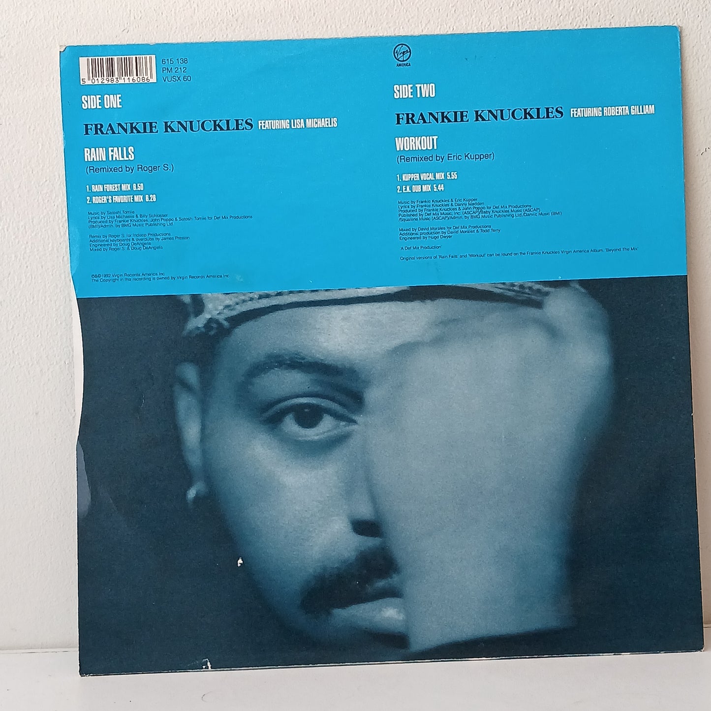 Frankie Knuckles – Rain Falls (Used 2 x 12")