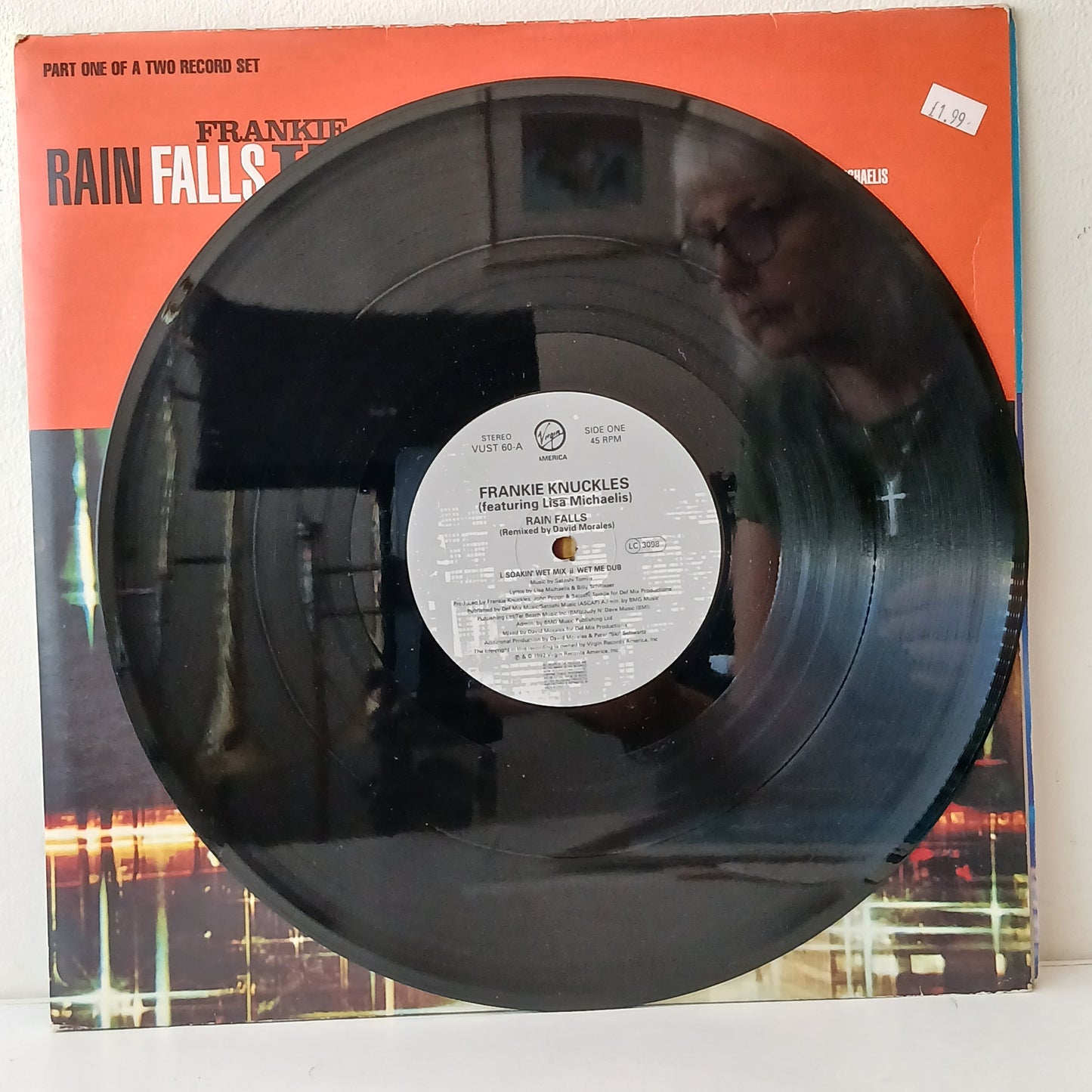 Frankie Knuckles – Rain Falls (Used 2 x 12")