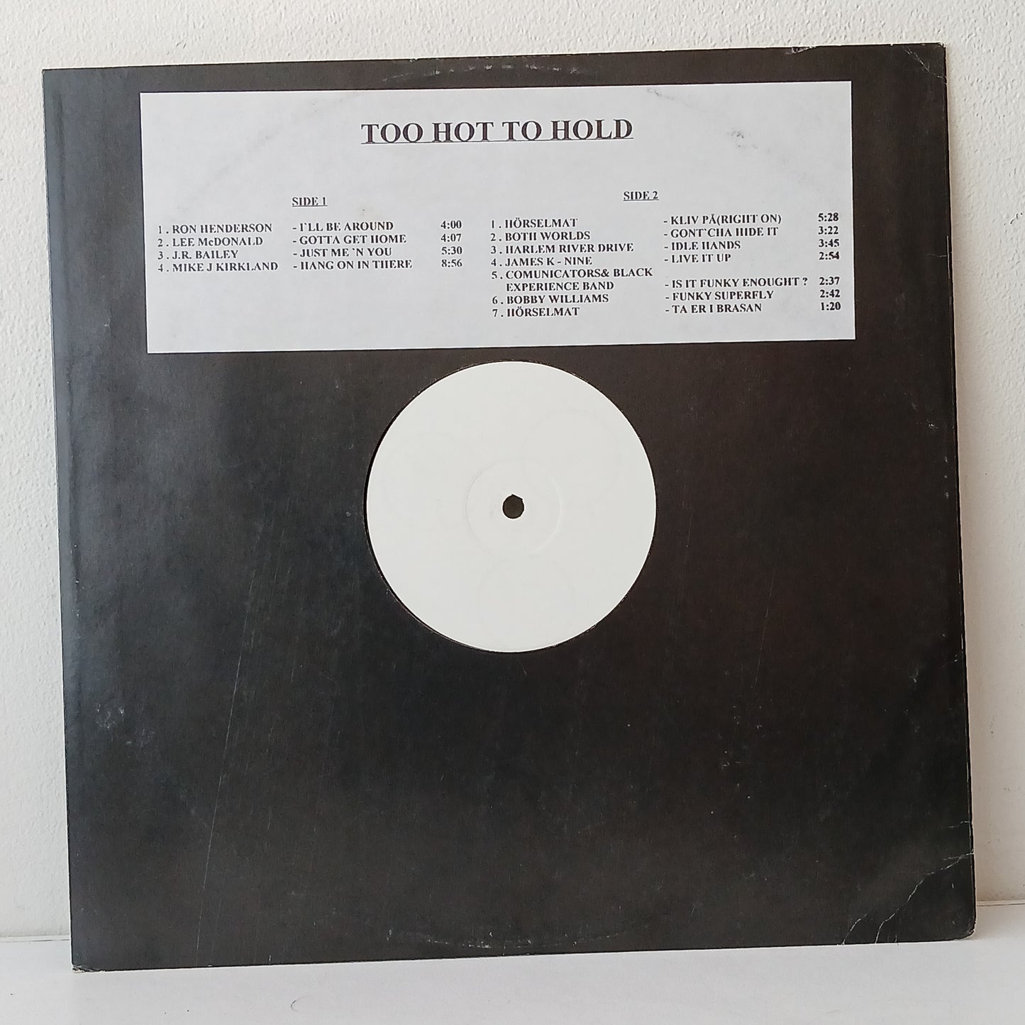 Various – Too Hot To Hold (Used LP)