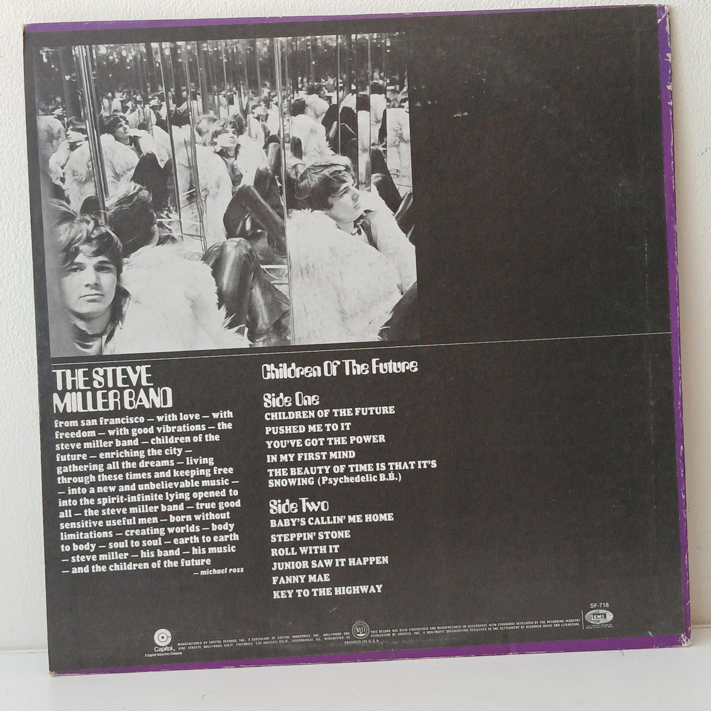 The Steve Miller Band – Children Of The Future (Used LP)