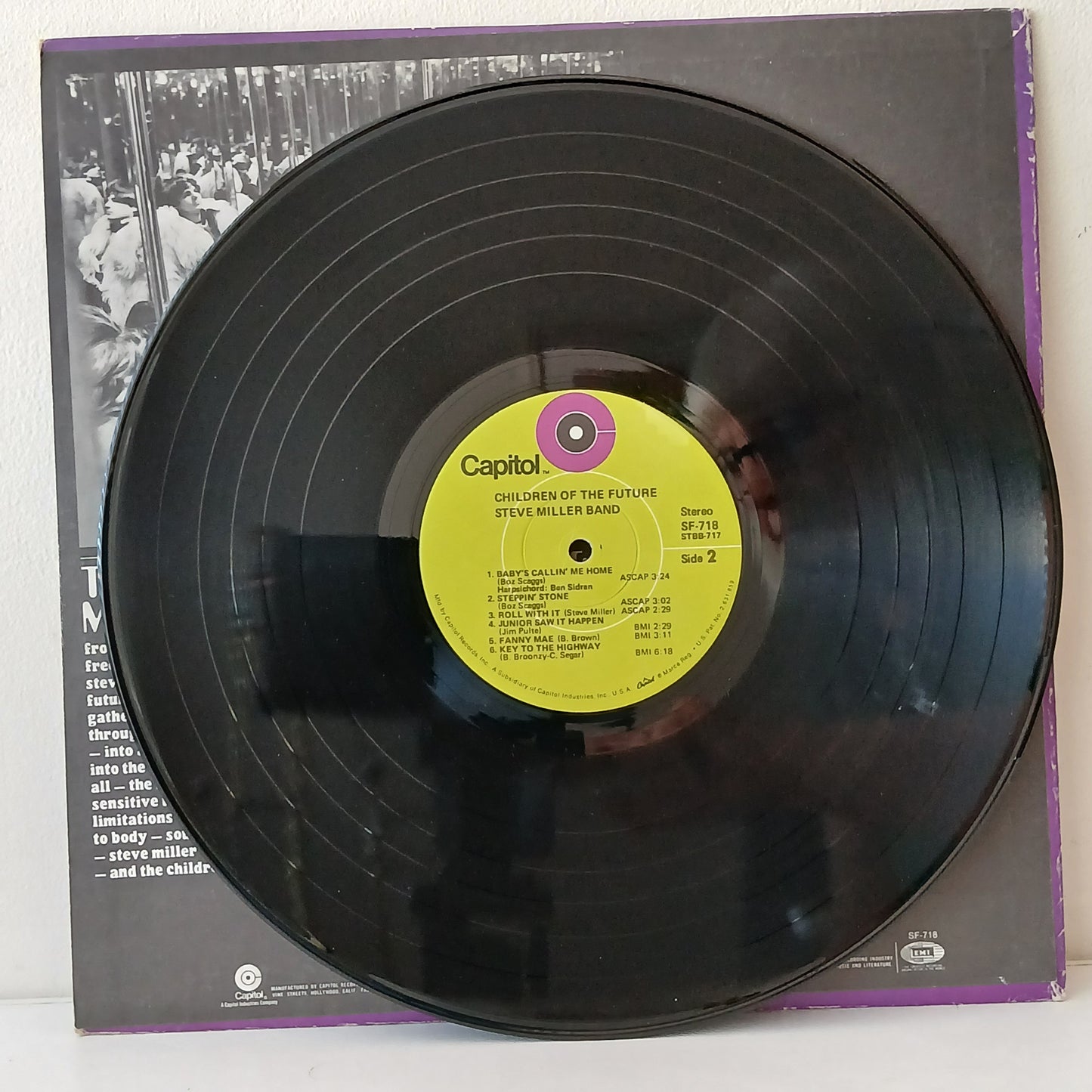 The Steve Miller Band – Children Of The Future (Used LP)