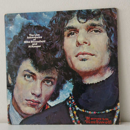 Mike Bloomfield And Al Kooper ‎– The Live Adventures Of Mike Bloomfield And Al Kooper (Used LP)