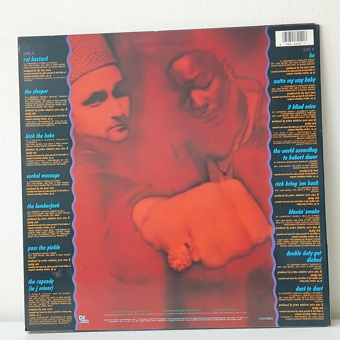 Prime Minister Pete Nice & Daddy Rich – Dust To Dust (Used LP)