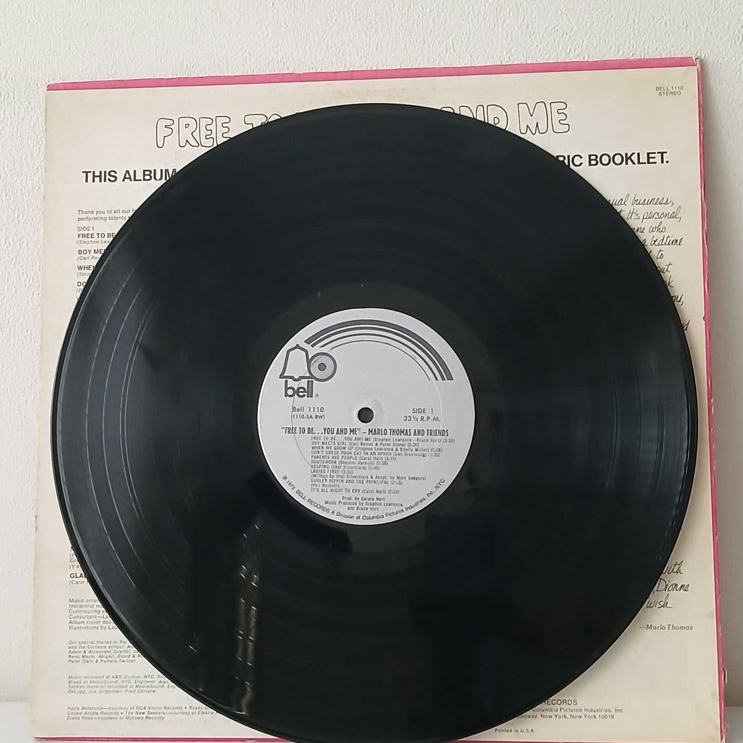 Marlo Thomas And Friends – Free To Be... You And Me (Used LP)