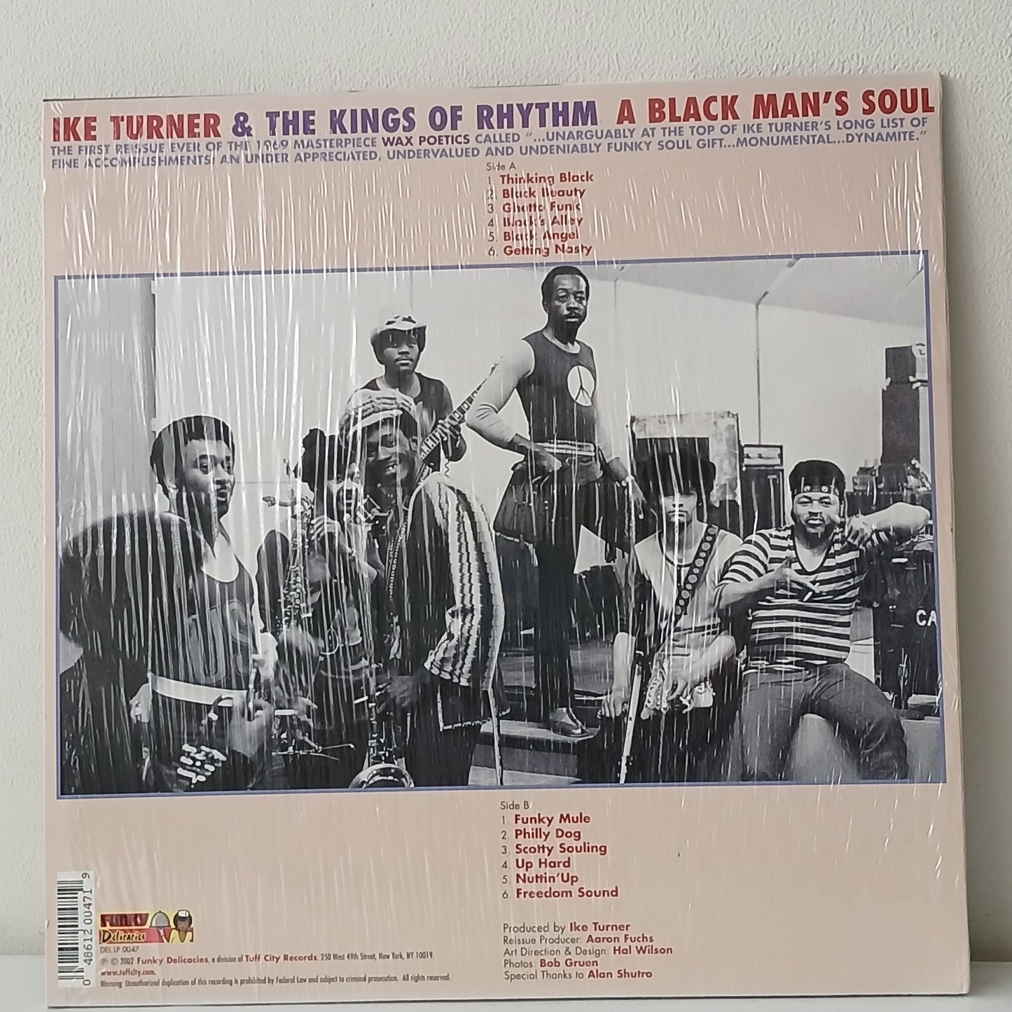 Ike Turner & The Kings Of Rhythm – A Black Man's Soul (Used LP)