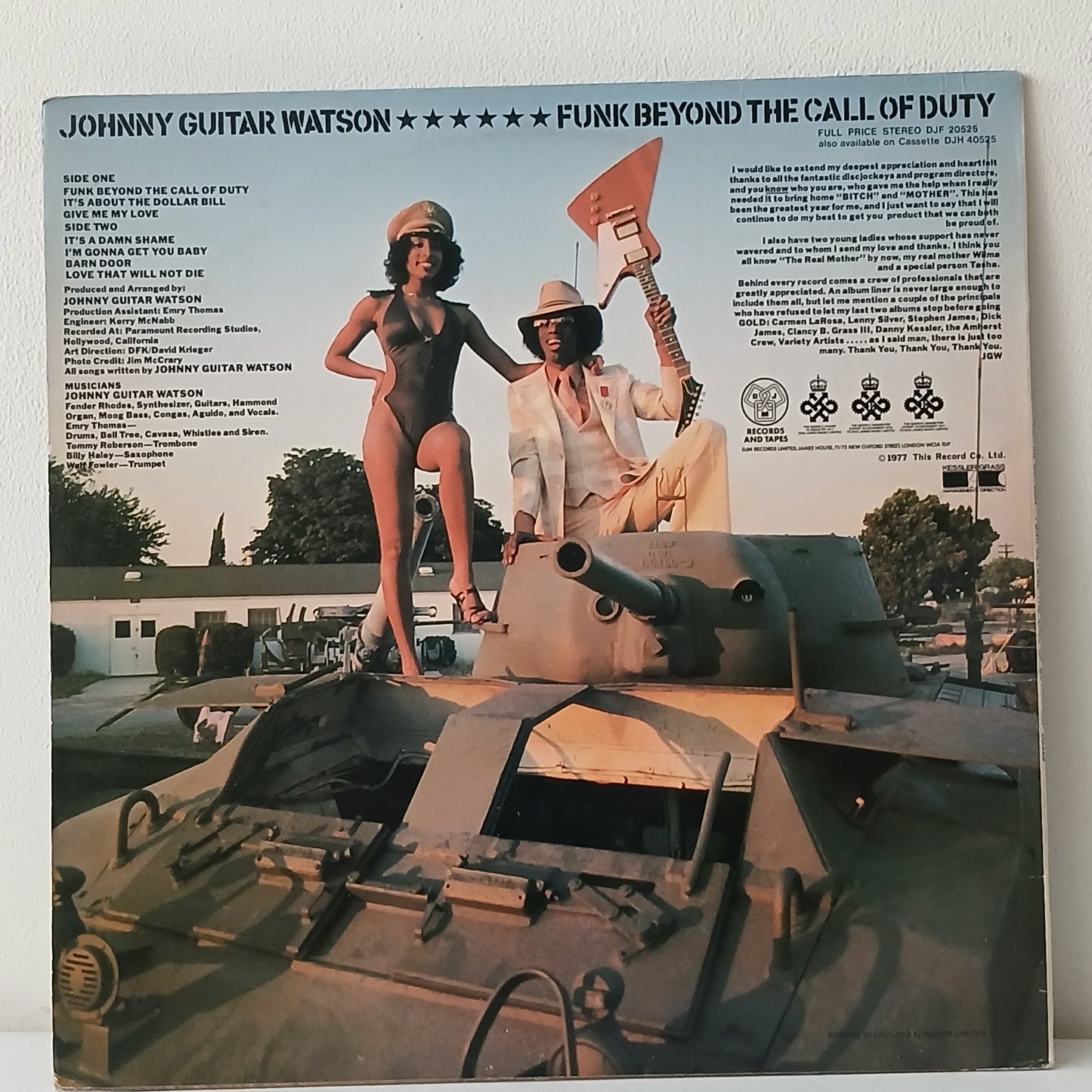 Johnny Guitar Watson – Funk Beyond The Call Of Duty (Used LP)