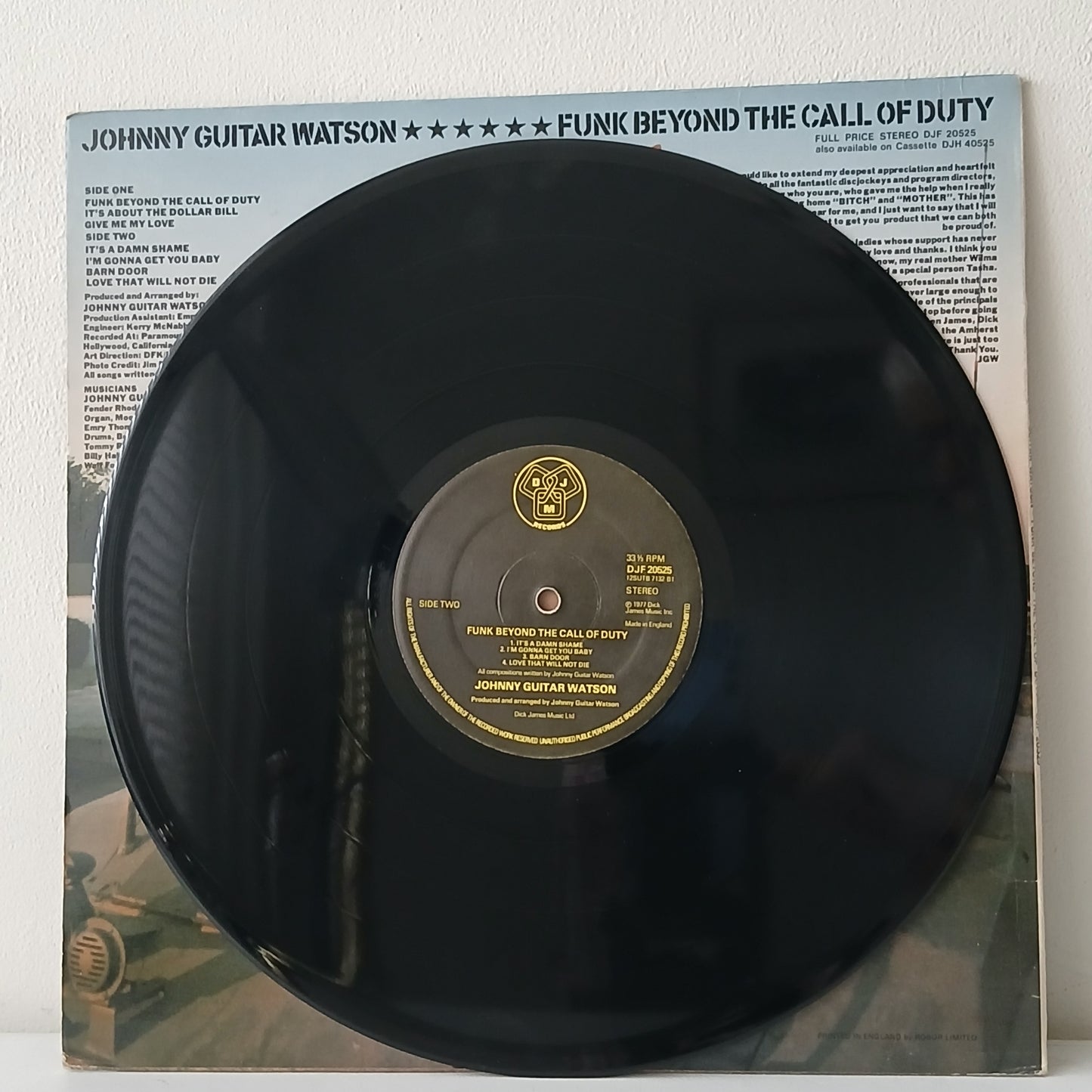 Johnny Guitar Watson – Funk Beyond The Call Of Duty (Used LP)