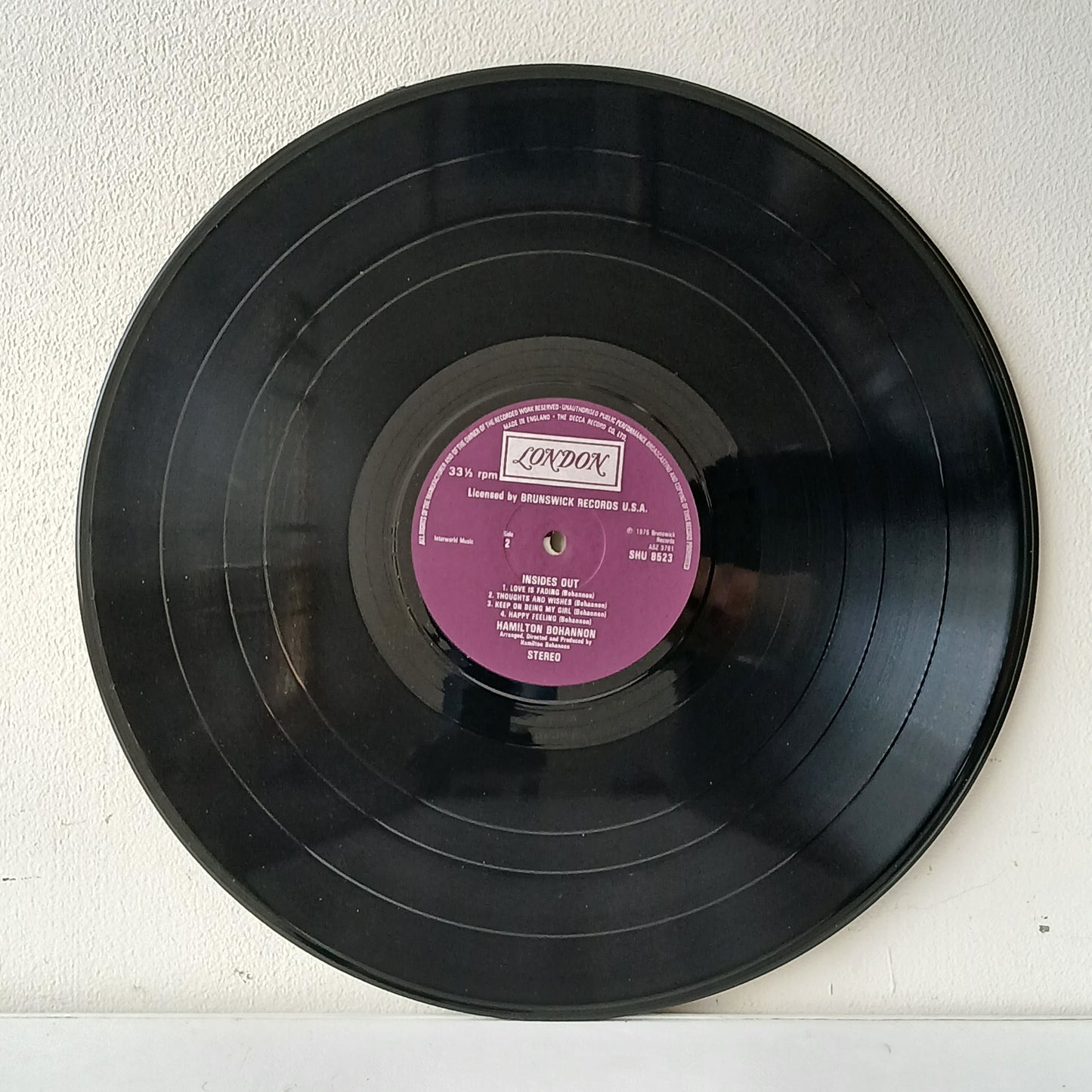 Bohannon – Insides Out (Used LP)