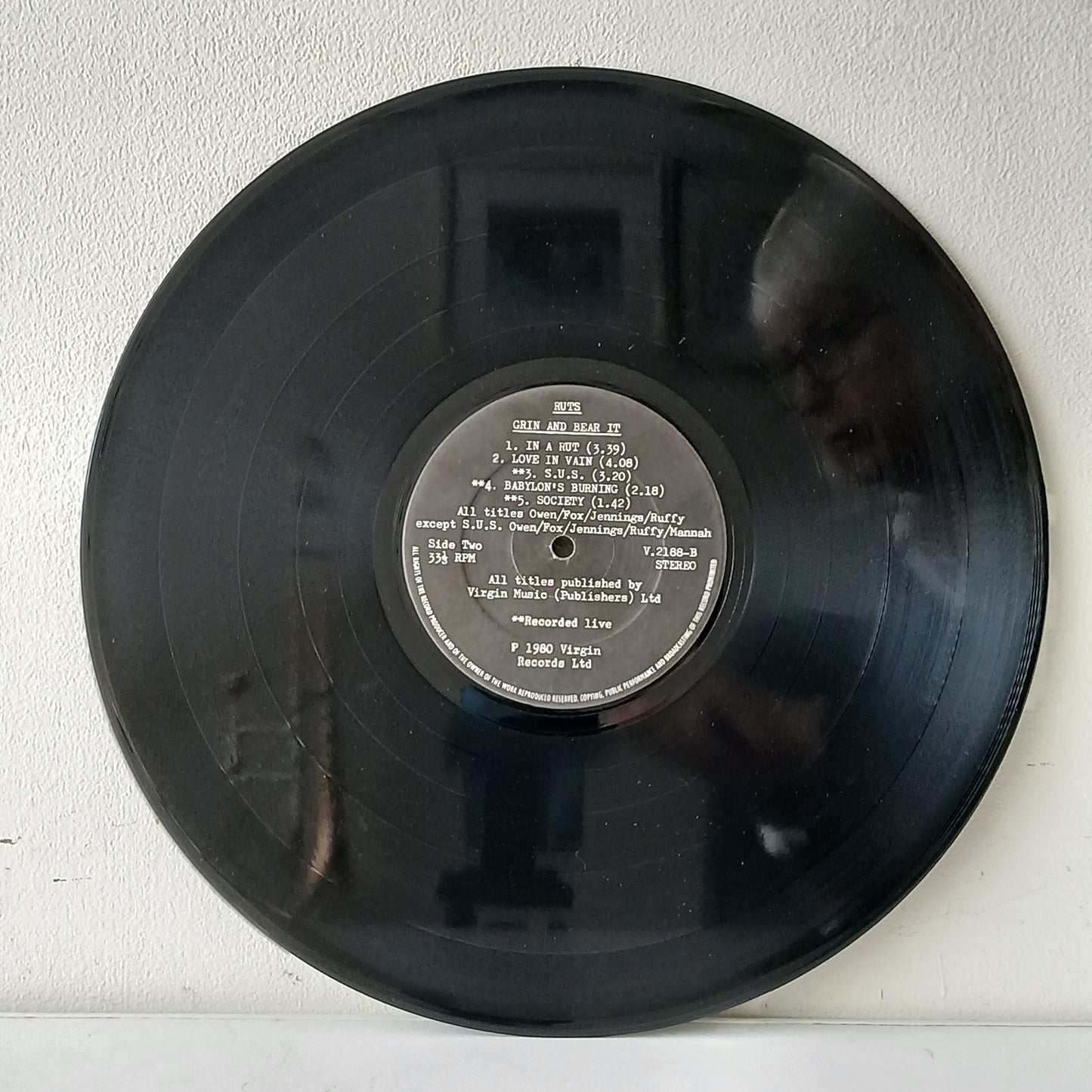 Ruts – Grin And Bear It (Used LP)