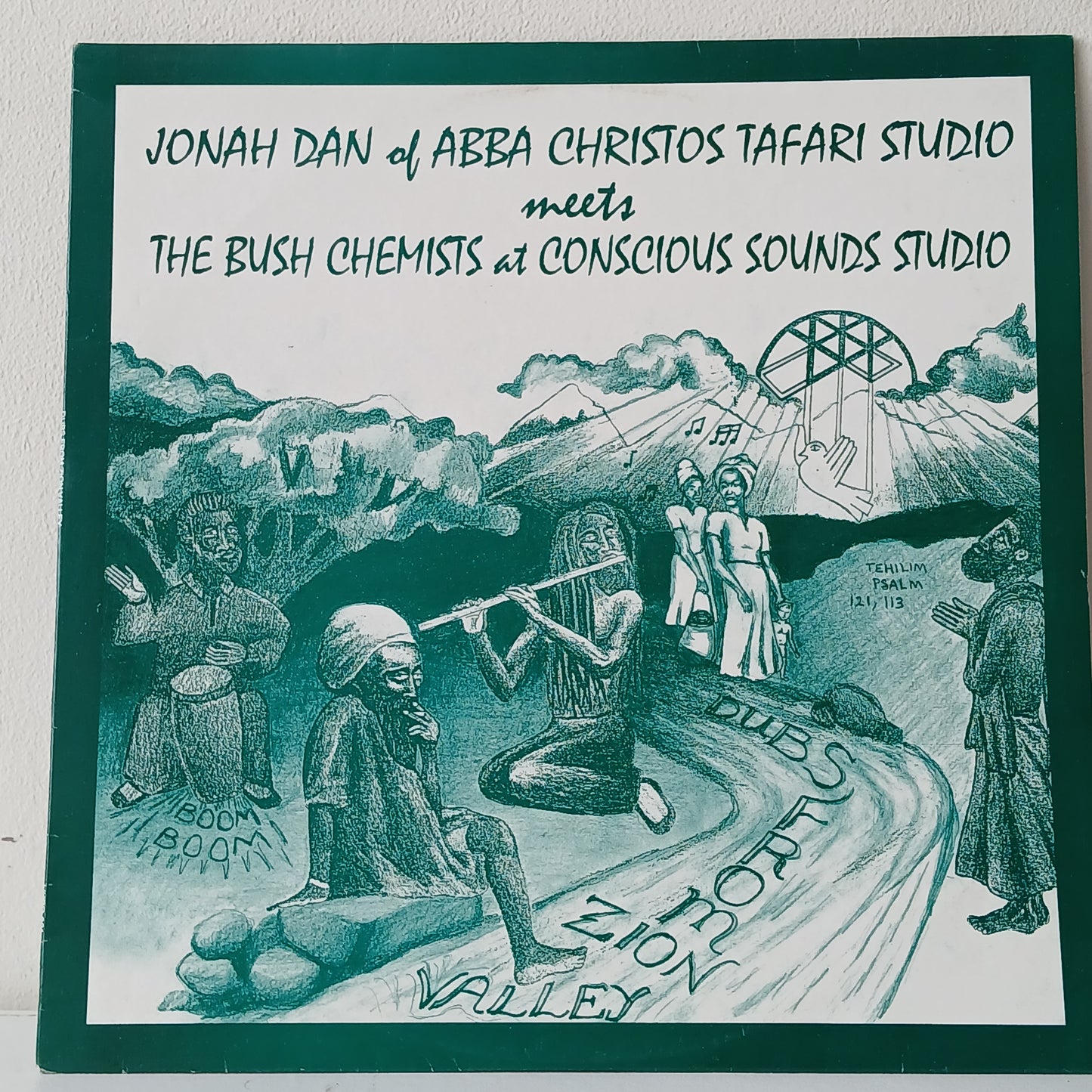 Jonah Dan Meets The Bush Chemists – Dubs From Zion Valley (Used LP)