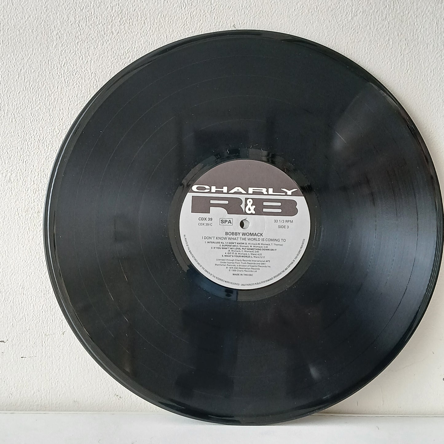 Bobby Womack – Facts Of Life / I Don't Know What The World Is Coming To (Used 2LP)