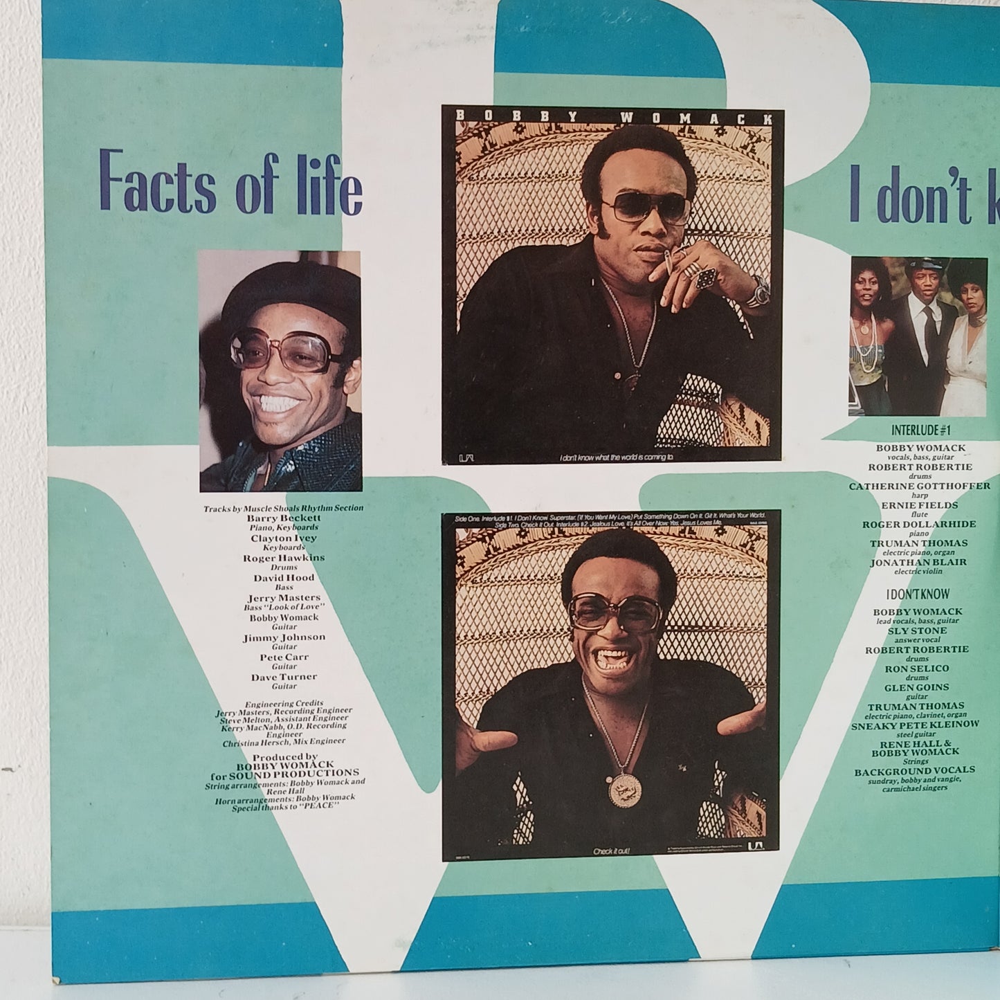 Bobby Womack – Facts Of Life / I Don't Know What The World Is Coming To (Used 2LP)