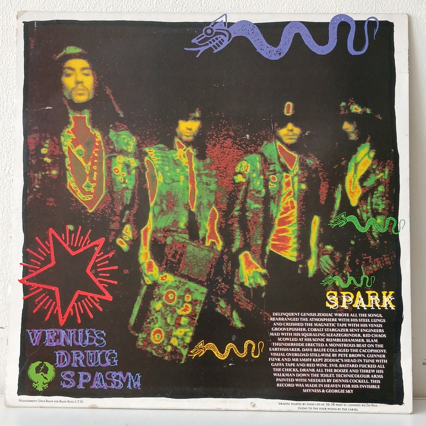 Zodiac Mindwarp & The Love Reaction – High Priest Of Love (Used LP)