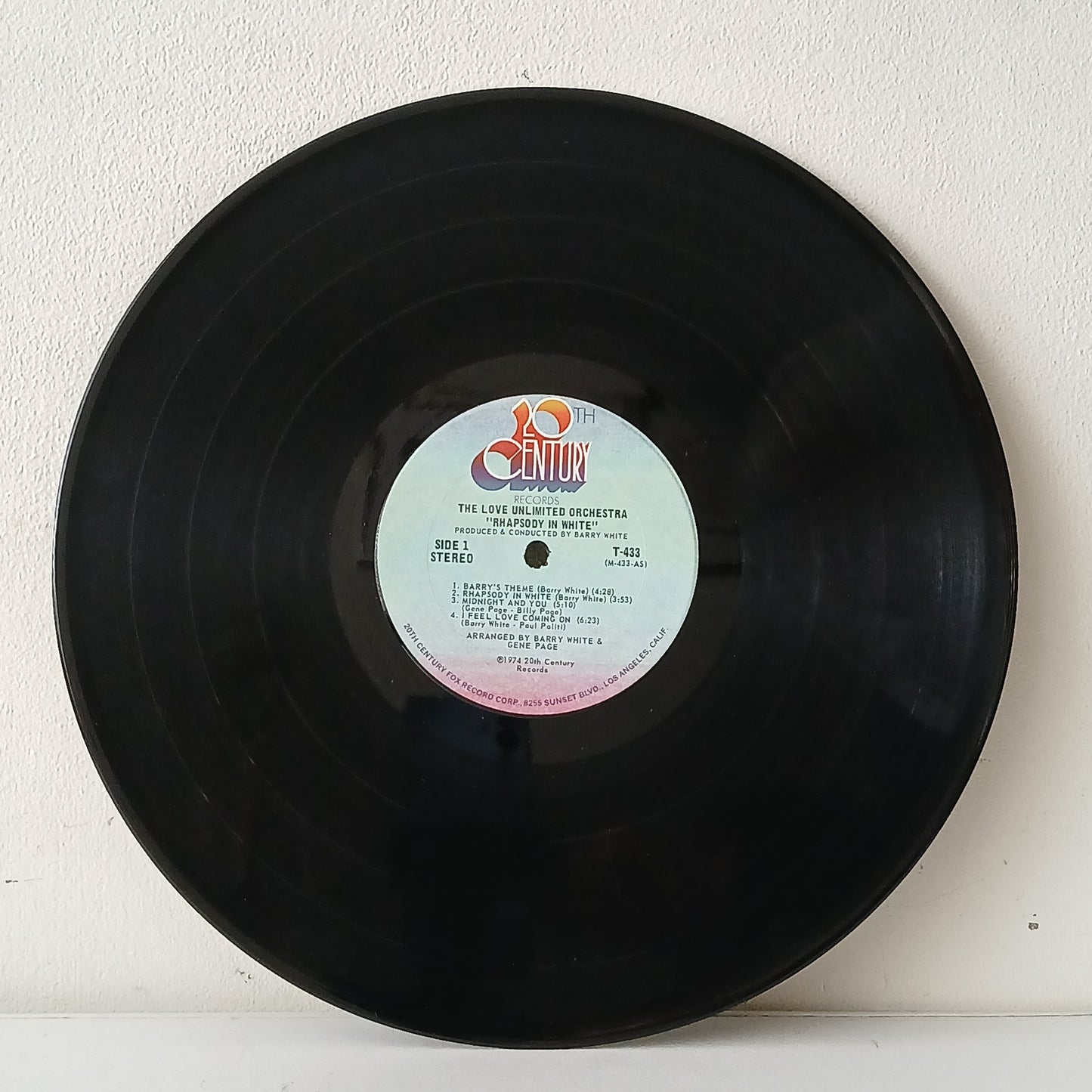 The Love Unlimited Orchestra – Rhapsody In White (Used LP)