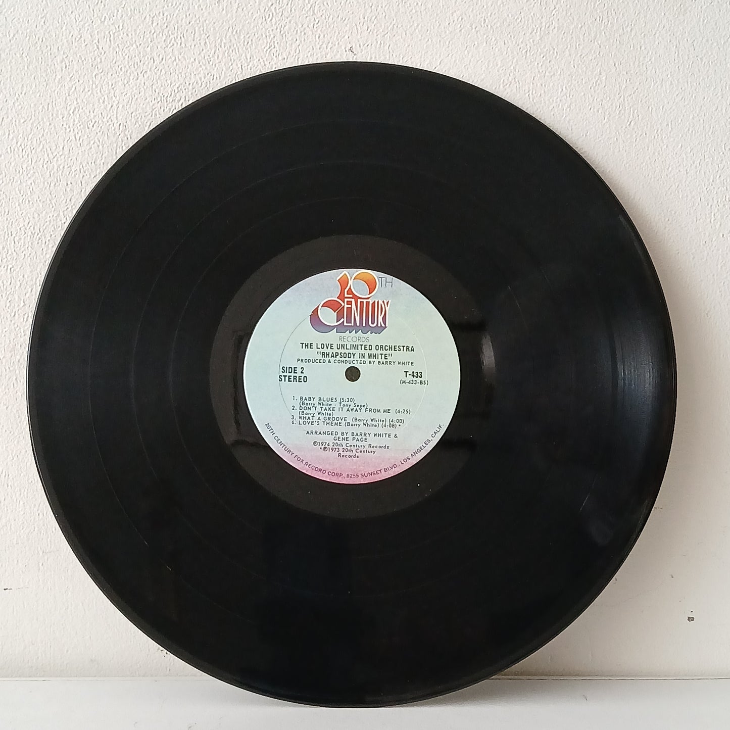 The Love Unlimited Orchestra – Rhapsody In White (Used LP)