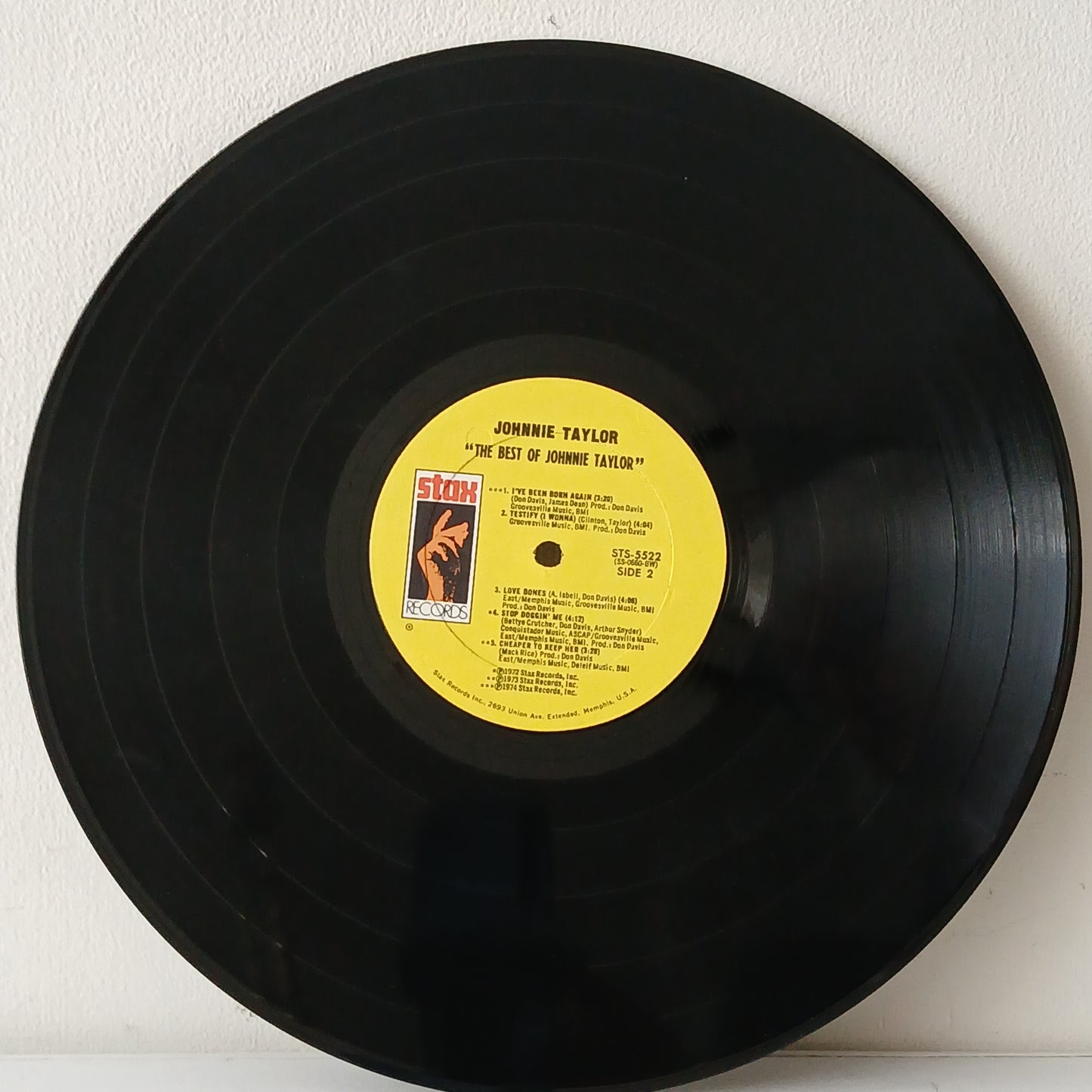 Johnnie Taylor – The Best Of Johnnie Taylor (Used LP)