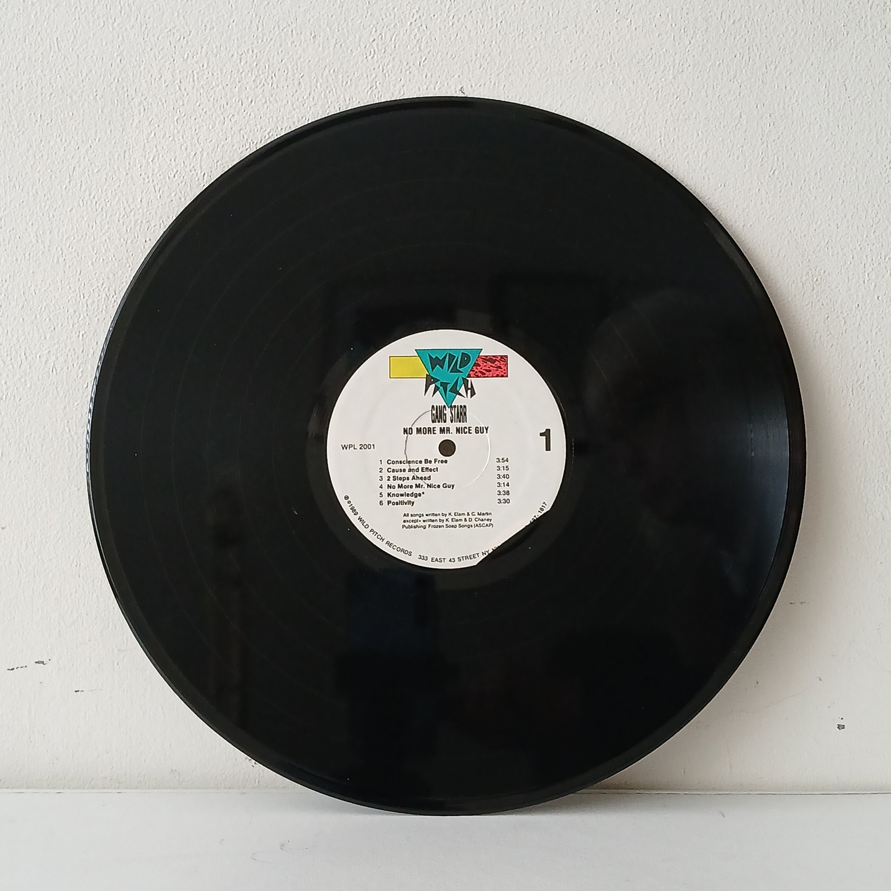 Gang Starr – No More Mr. Nice Guy (Used LP) – The Jazz Vault
