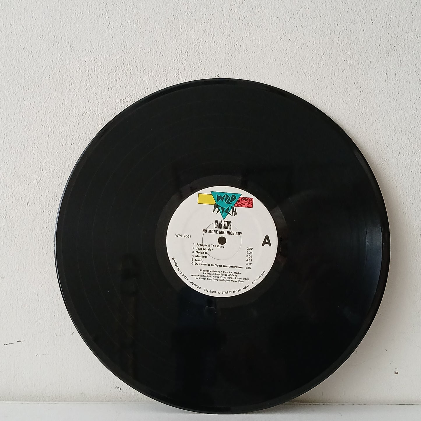 Gang Starr – No More Mr. Nice Guy (Used LP)