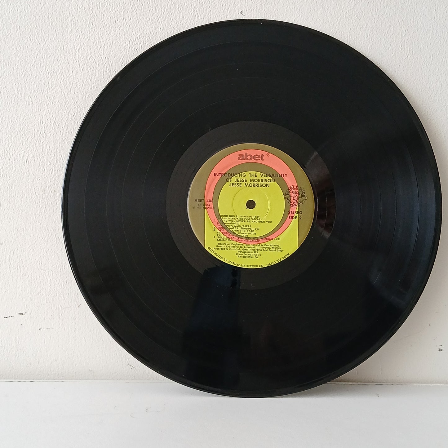 Jesse Morrison – The Versatility Of Jesse Morrison (Used LP)