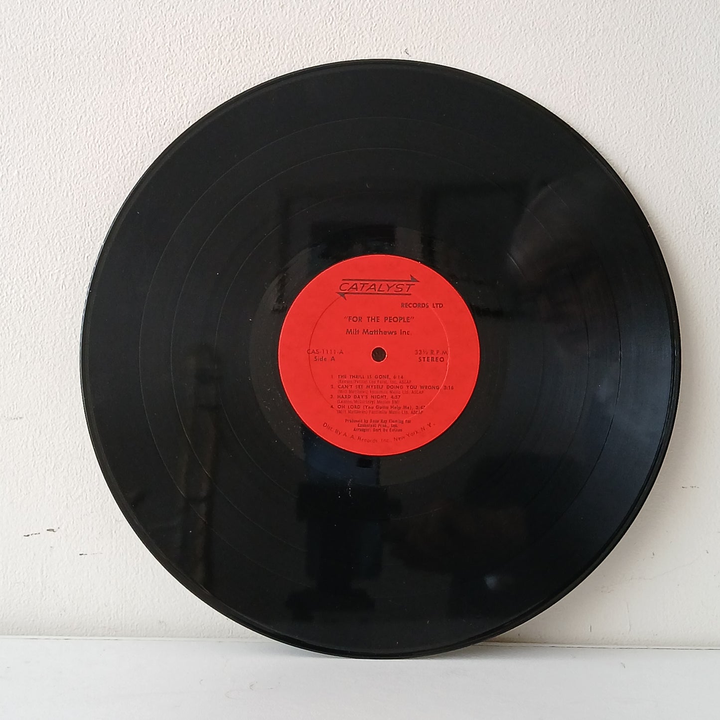 Milt Matthews Inc. – For The People (Used LP)