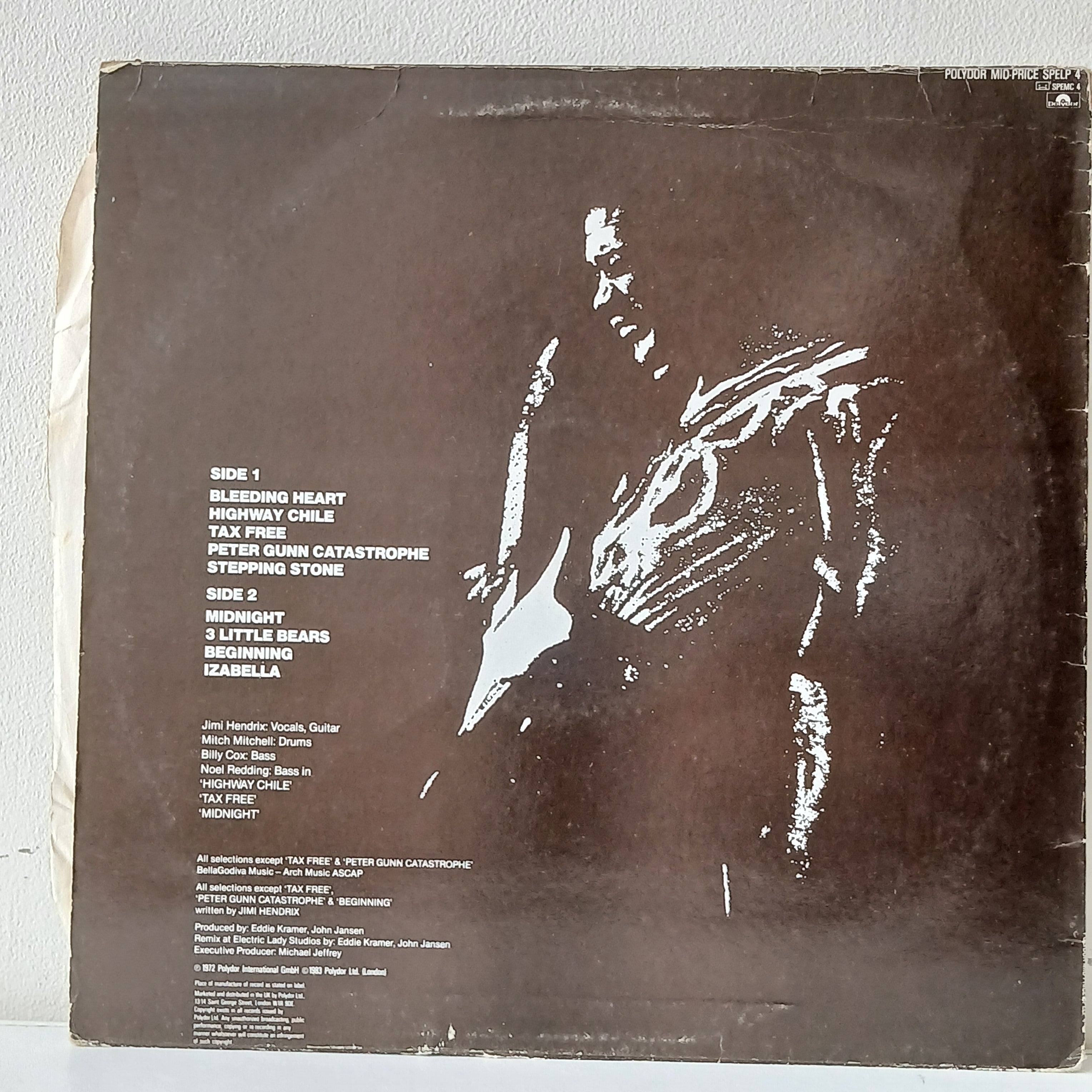 Jimi Hendrix – War Heroes (Used LP) – The Jazz Vault