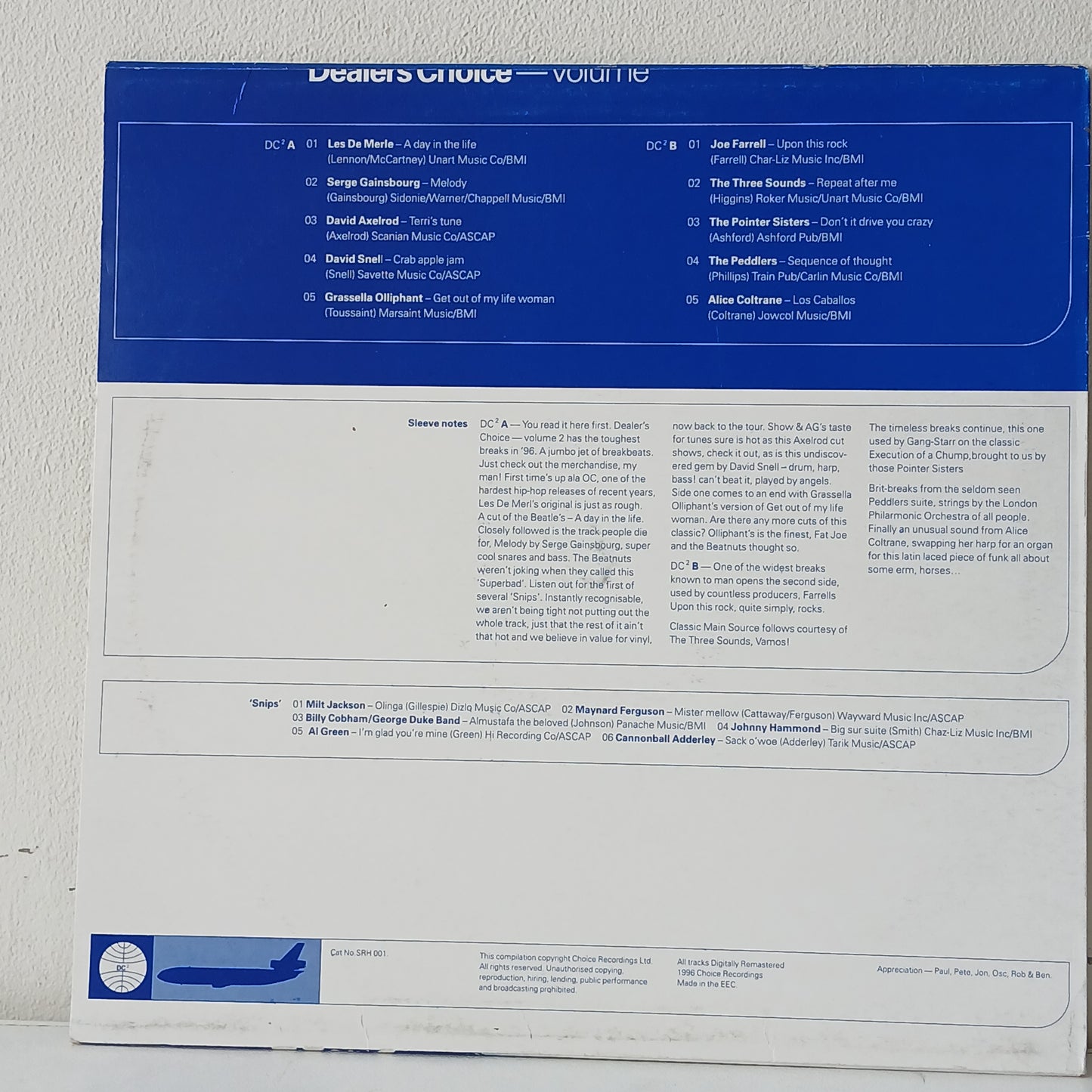Various – Dealers Choice Volume 2 (Used LP)