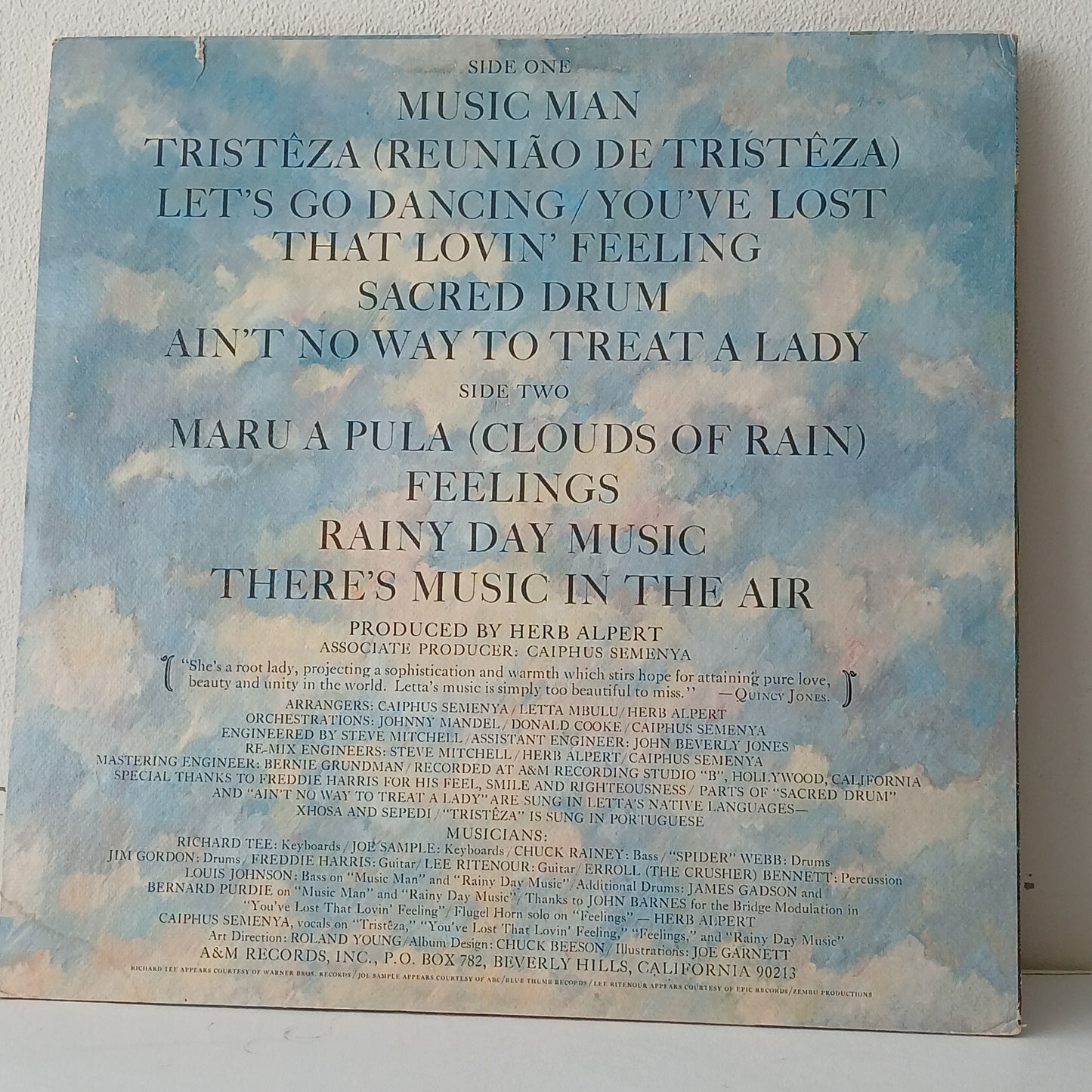 Letta Mbulu – There's Music In The Air (Used LP)