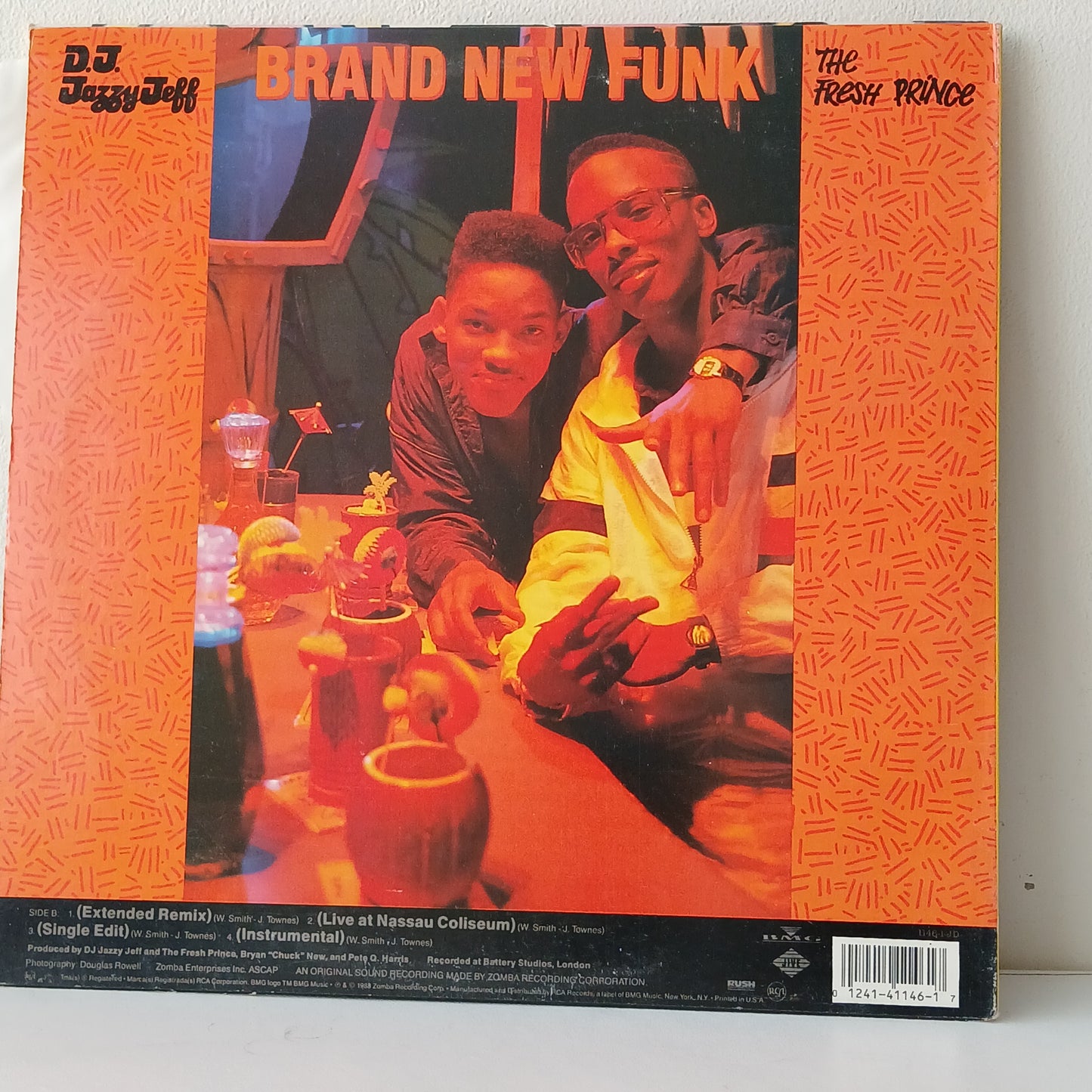 DJ Jazzy Jeff & The Fresh Prince – Girls Ain't Nothing But Trouble / Brand New Funk (Used 12")
