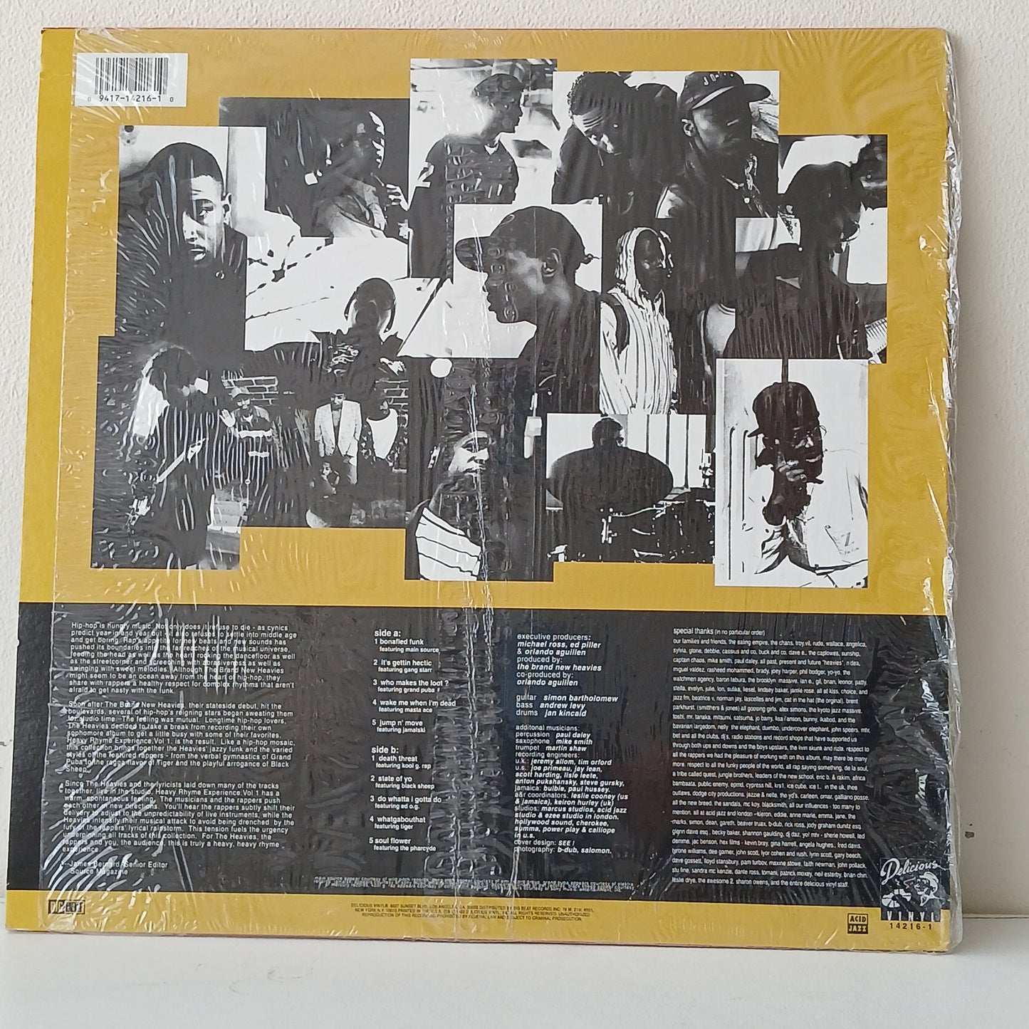 The Brand New Heavies – Heavy Rhyme Experience: Vol. 1 (Used LP)
