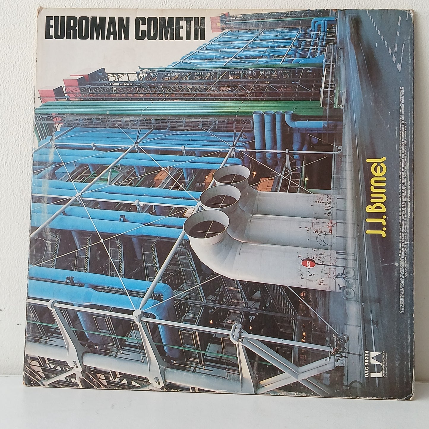 J.J. Burnel – Euroman Cometh (Used LP)