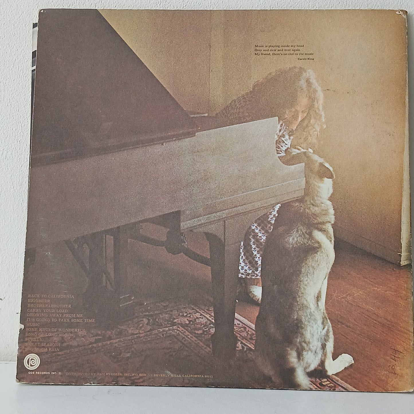 Carole King – Music (Used LP)