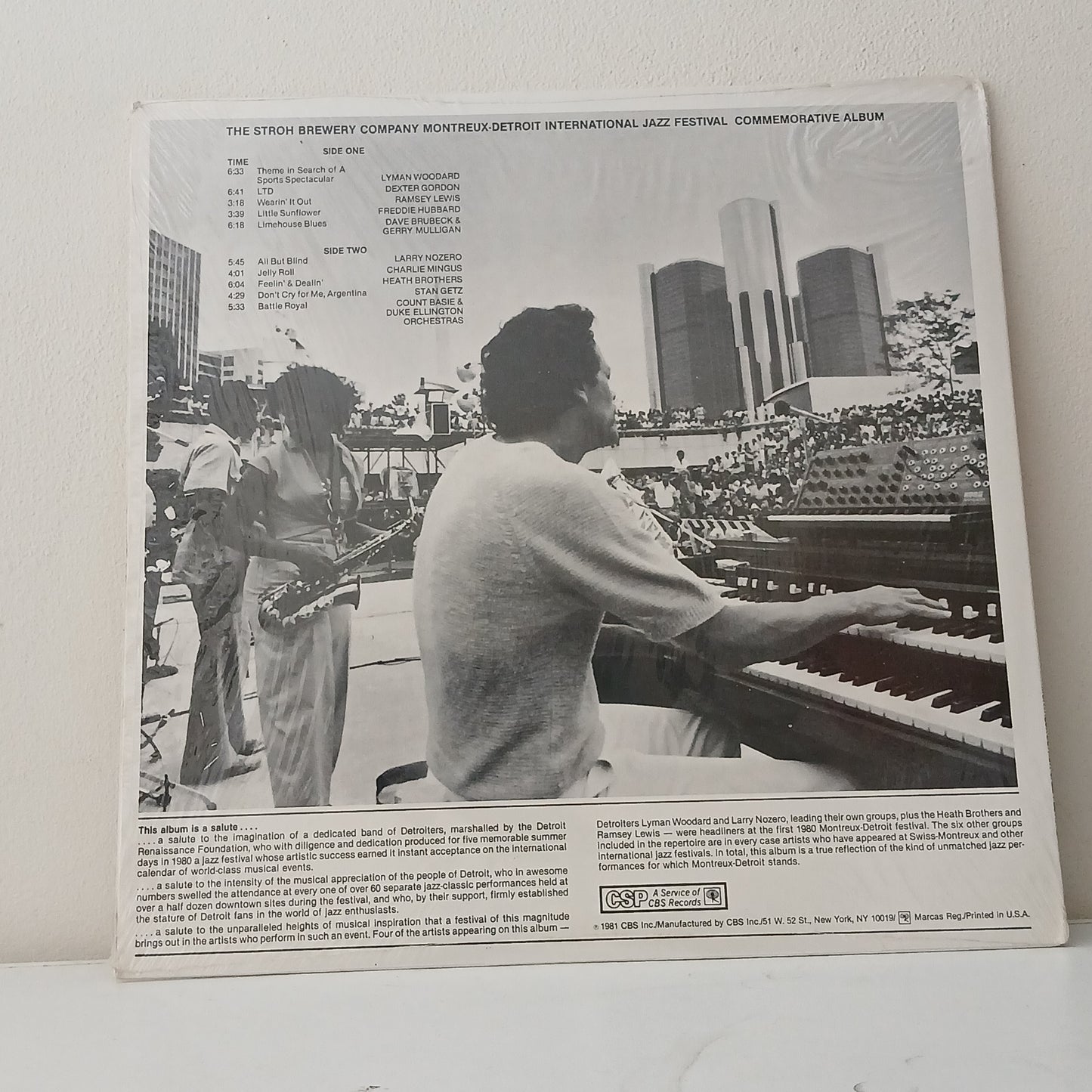 Various – Montreux-Detroit International Jazz Festival (Used LP)