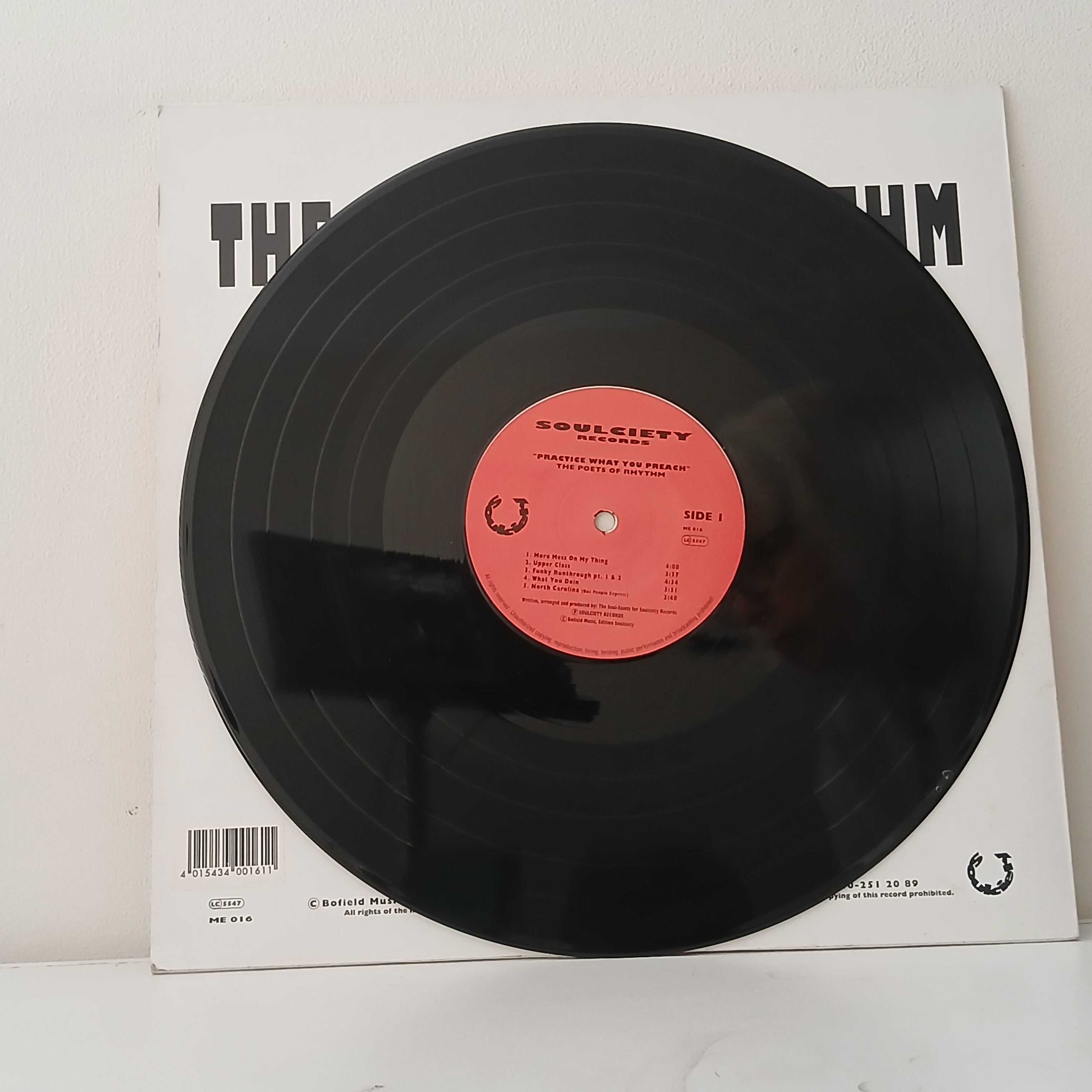 The Poets Of Rhythm – Practice What You Preach (Used LP) – The