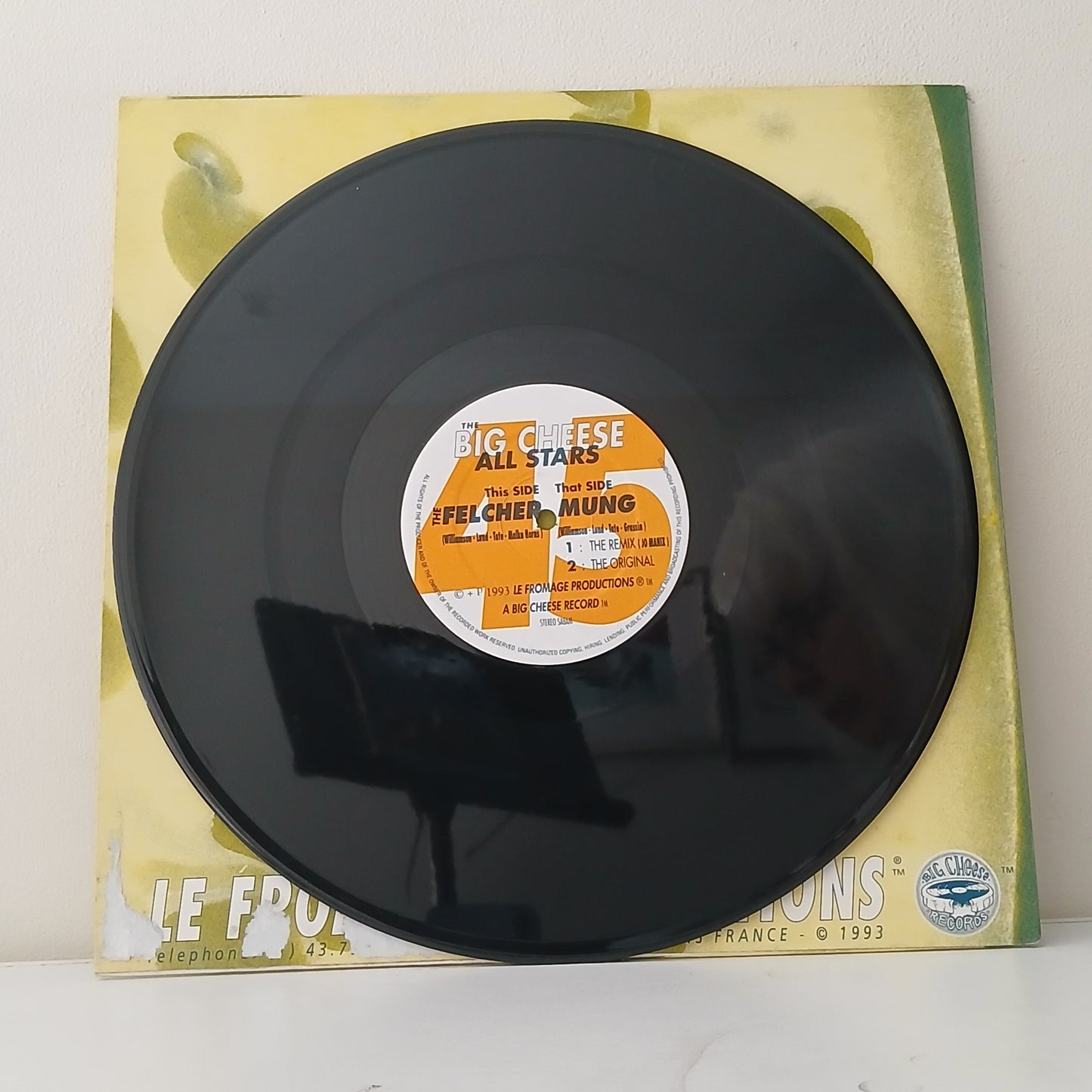 The Big Cheese All Stars – The Felcher / Mung (Used LP)