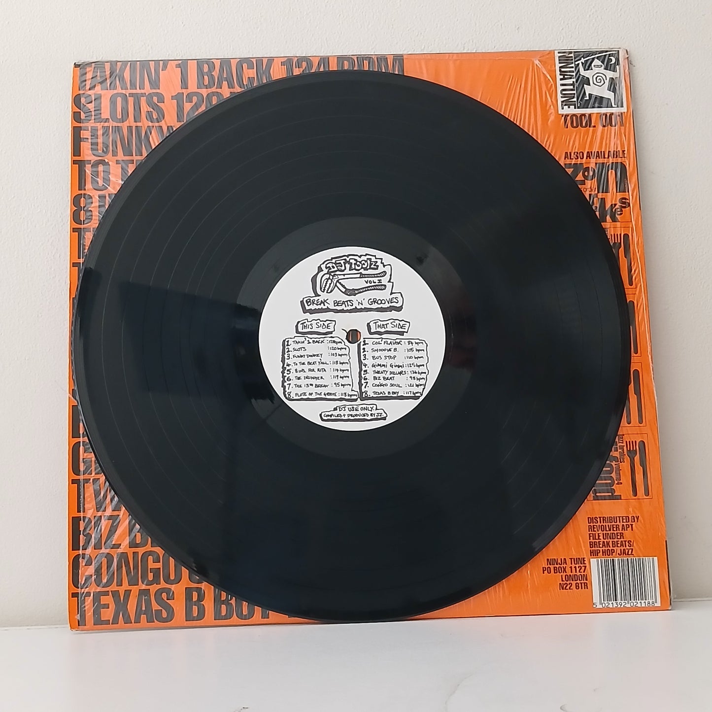 DJ Toolz – Break Beats 'N' Grooves Volume One (Used LP)
