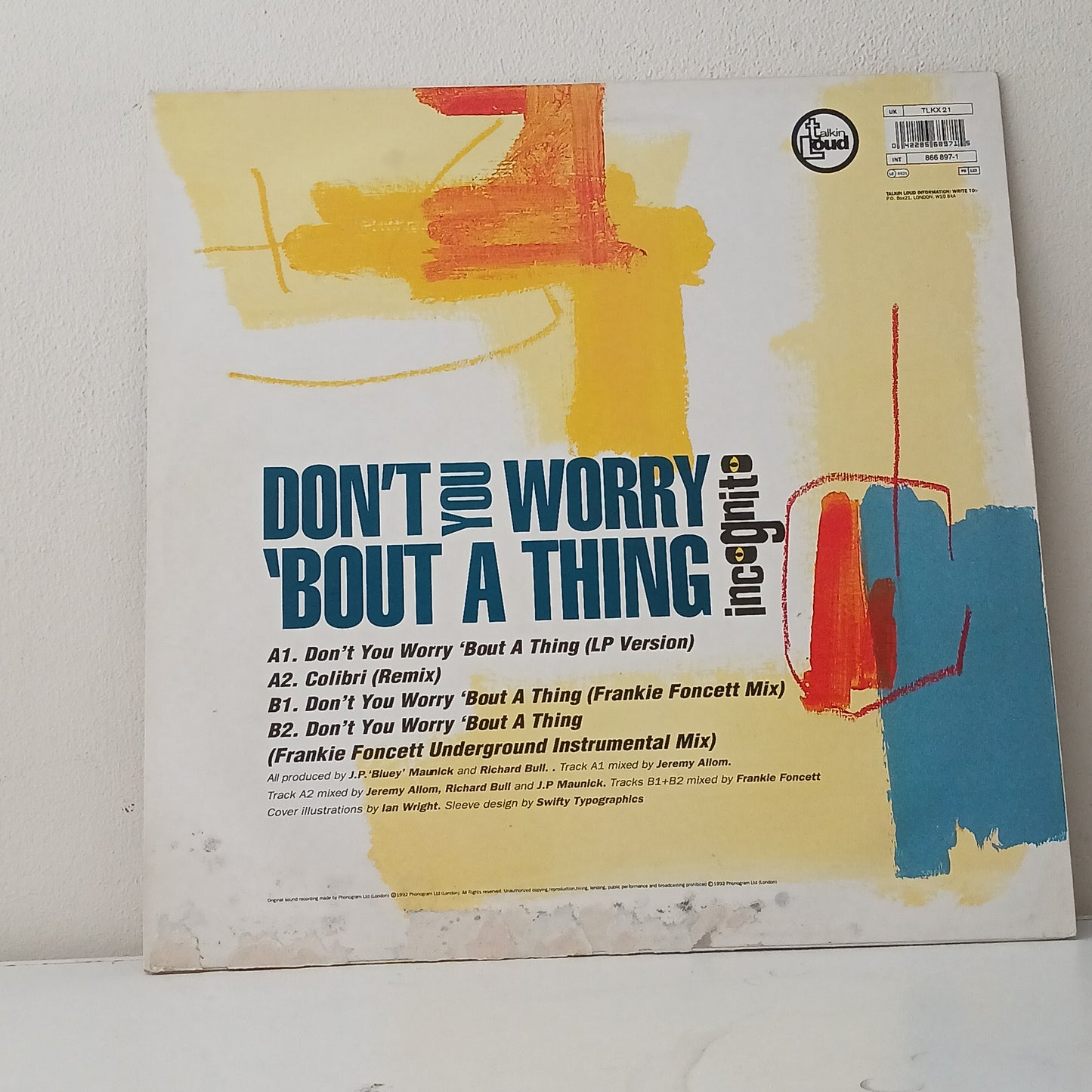 Incognito – Don't You Worry 'Bout A Thing (Used 12")