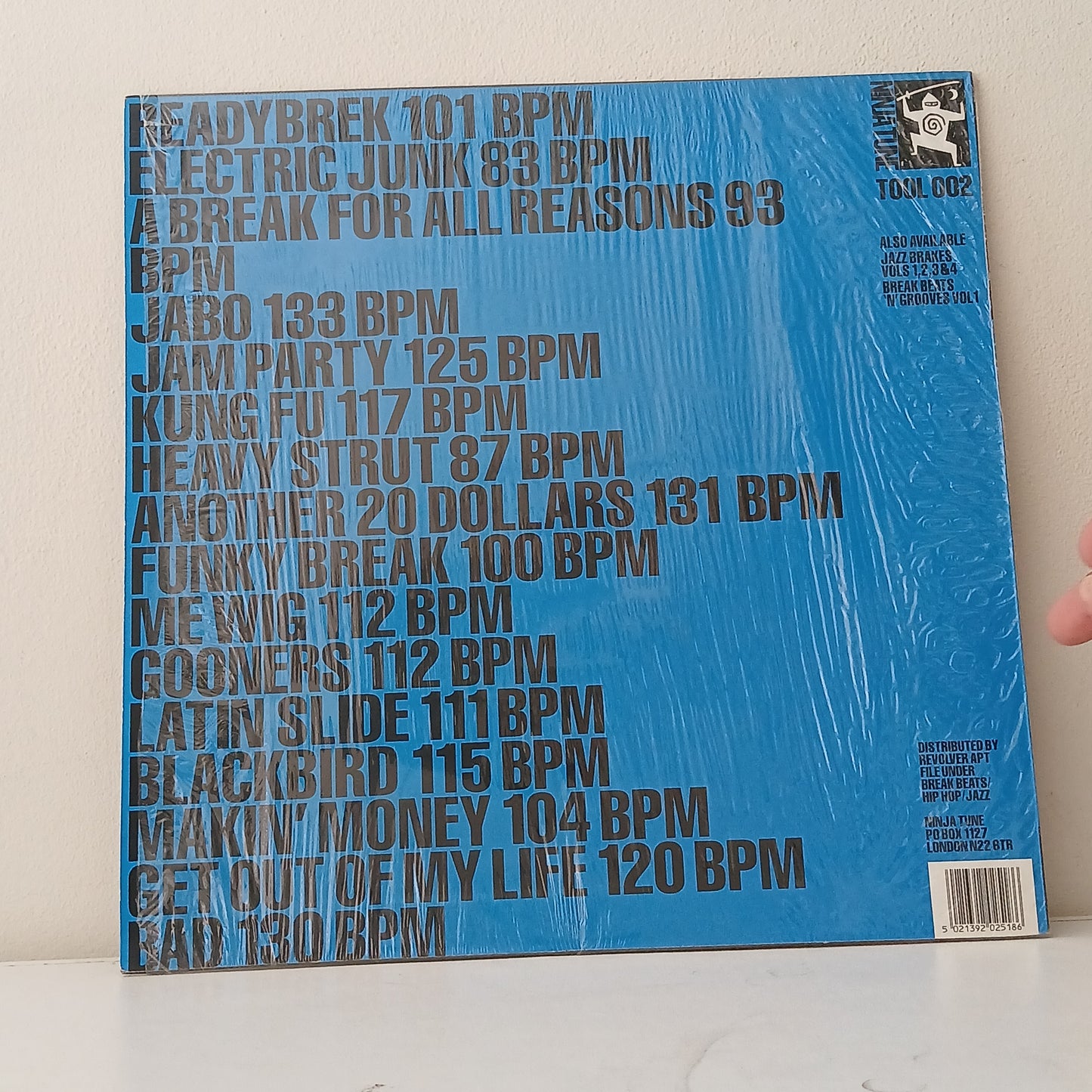 DJ Toolz – Break Beats 'N' Grooves Volume Two (Mo' Better Toolz) (Used LP)