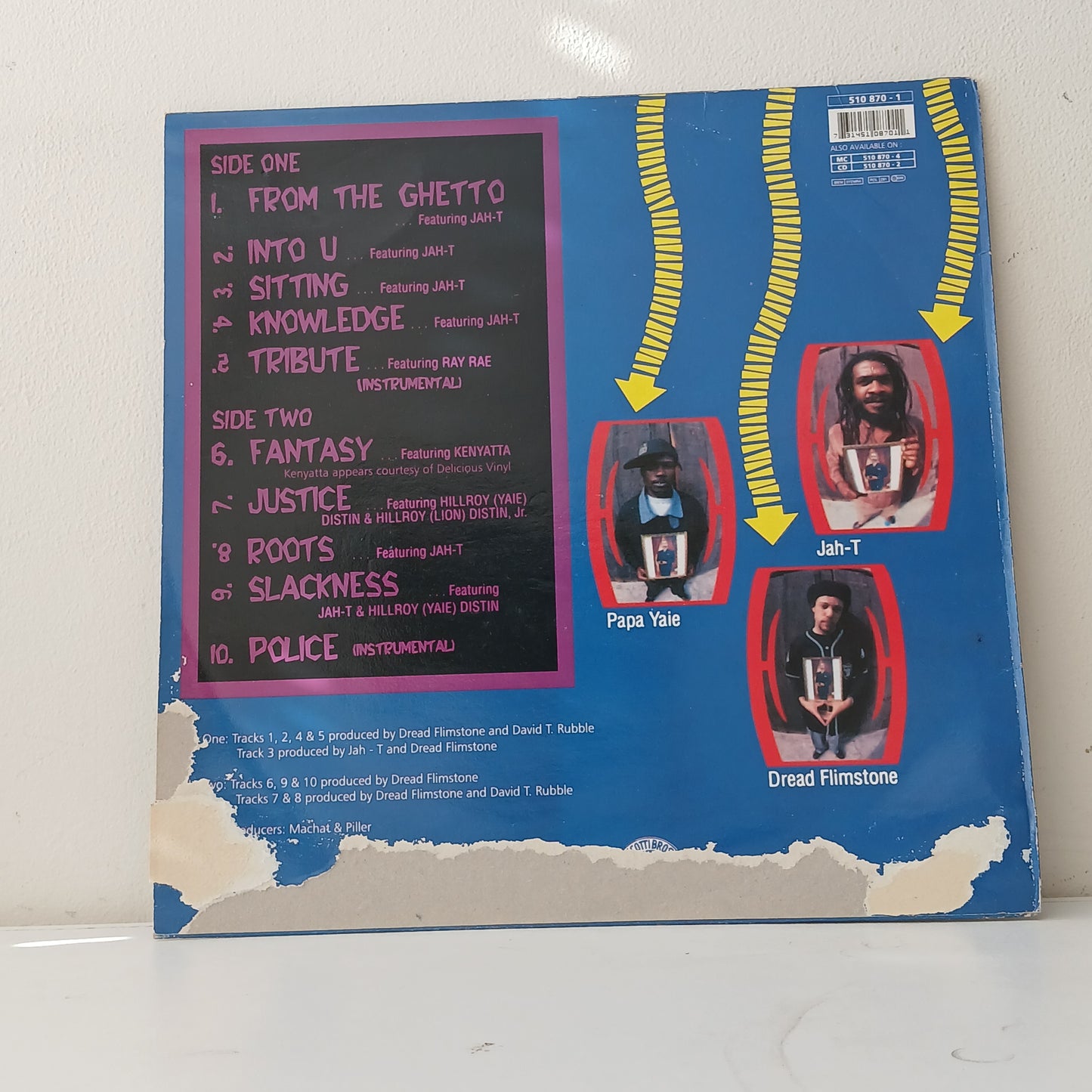 Dread Flimstone And The Modern Tone Age Family – From The Ghetto (Used LP)