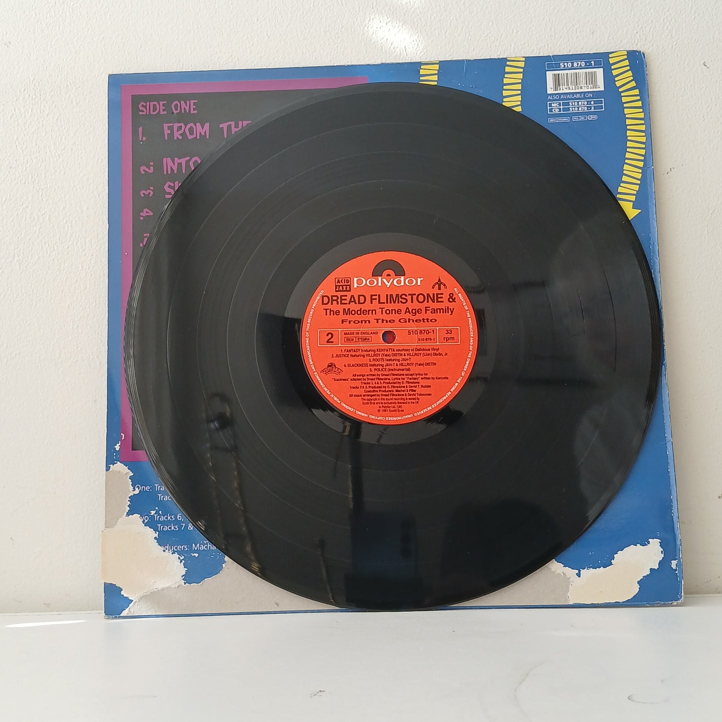 Dread Flimstone And The Modern Tone Age Family – From The Ghetto (Used LP)