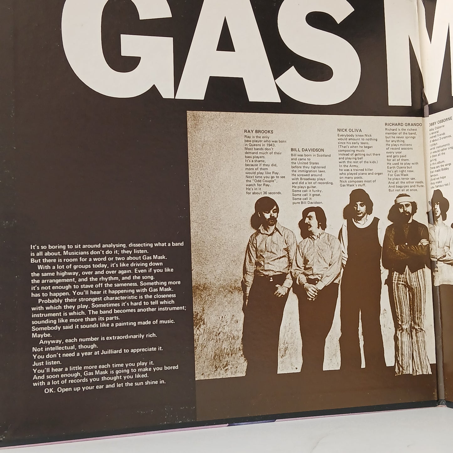 Gas Mask – Their First Album (Used LP)