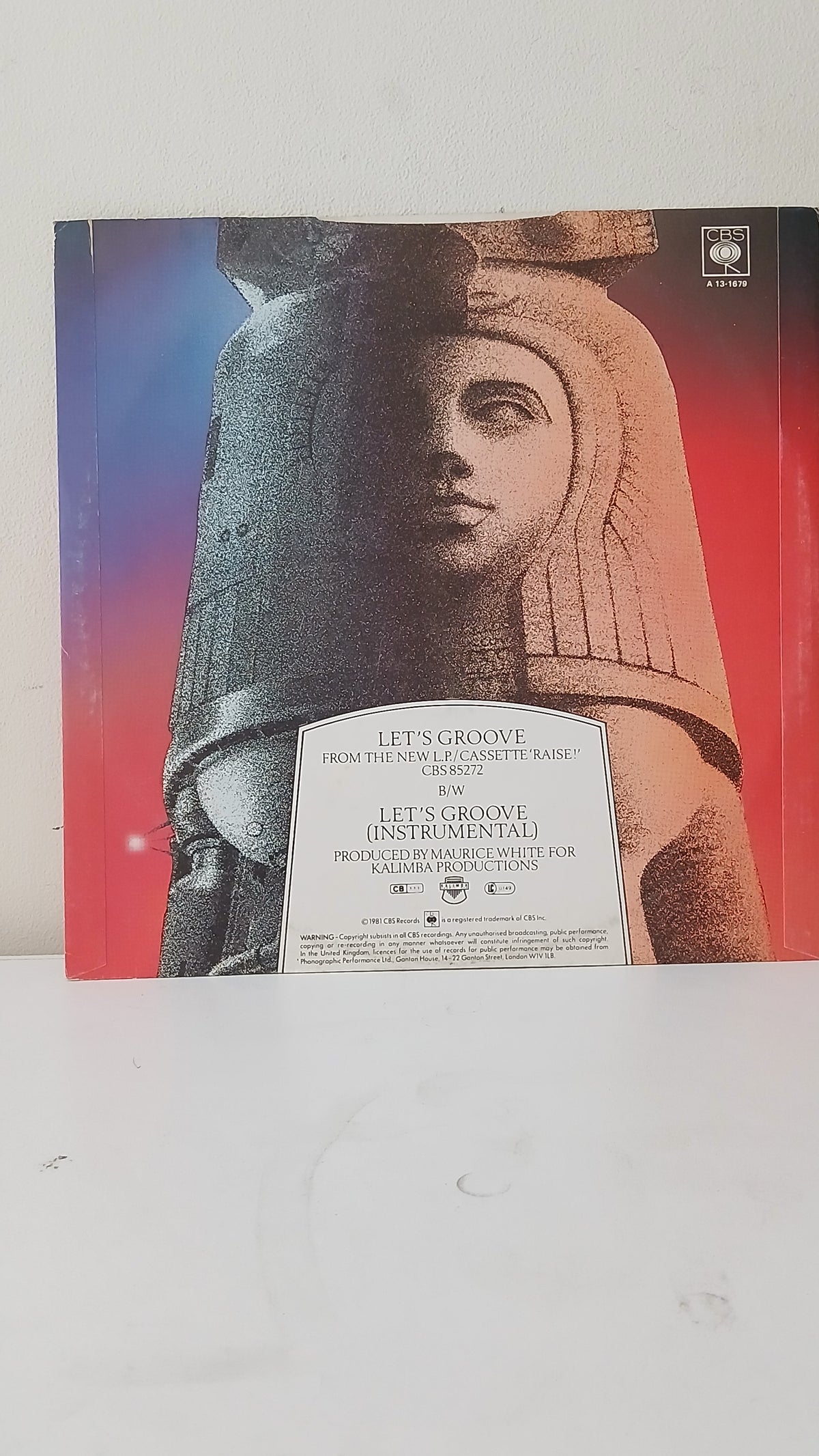 Earth, Wind & Fire – Let's Groove (Long Version) (Used 12")