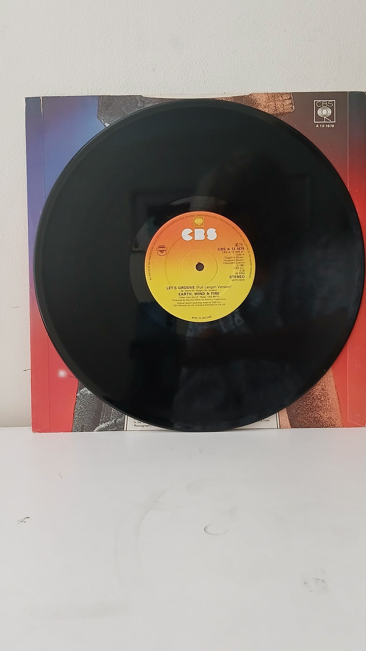 Earth, Wind & Fire – Let's Groove (Long Version) (Used 12")