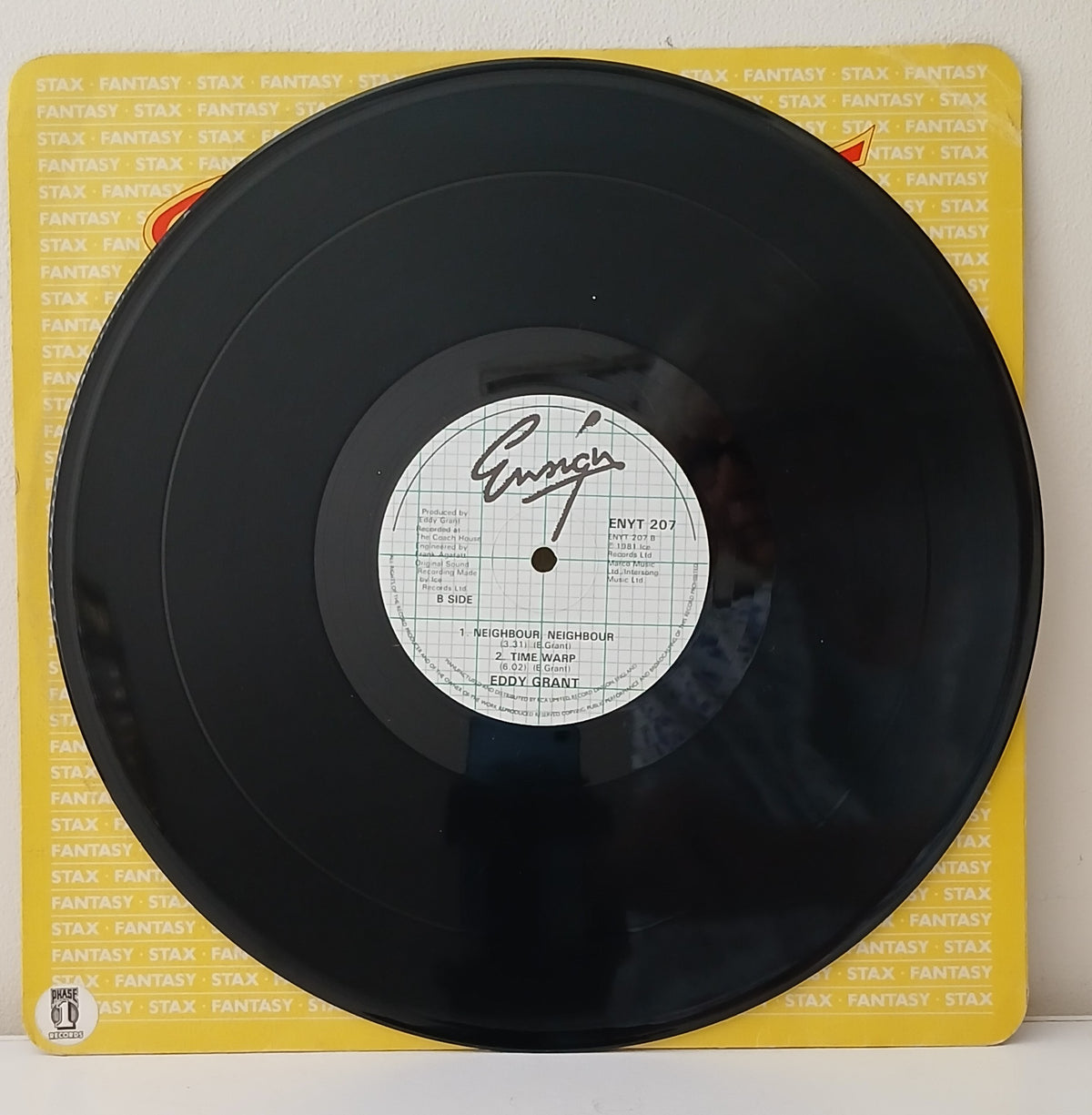 Eddy Grant – Can't Get Enough Of You / Time Warp (Used 12")