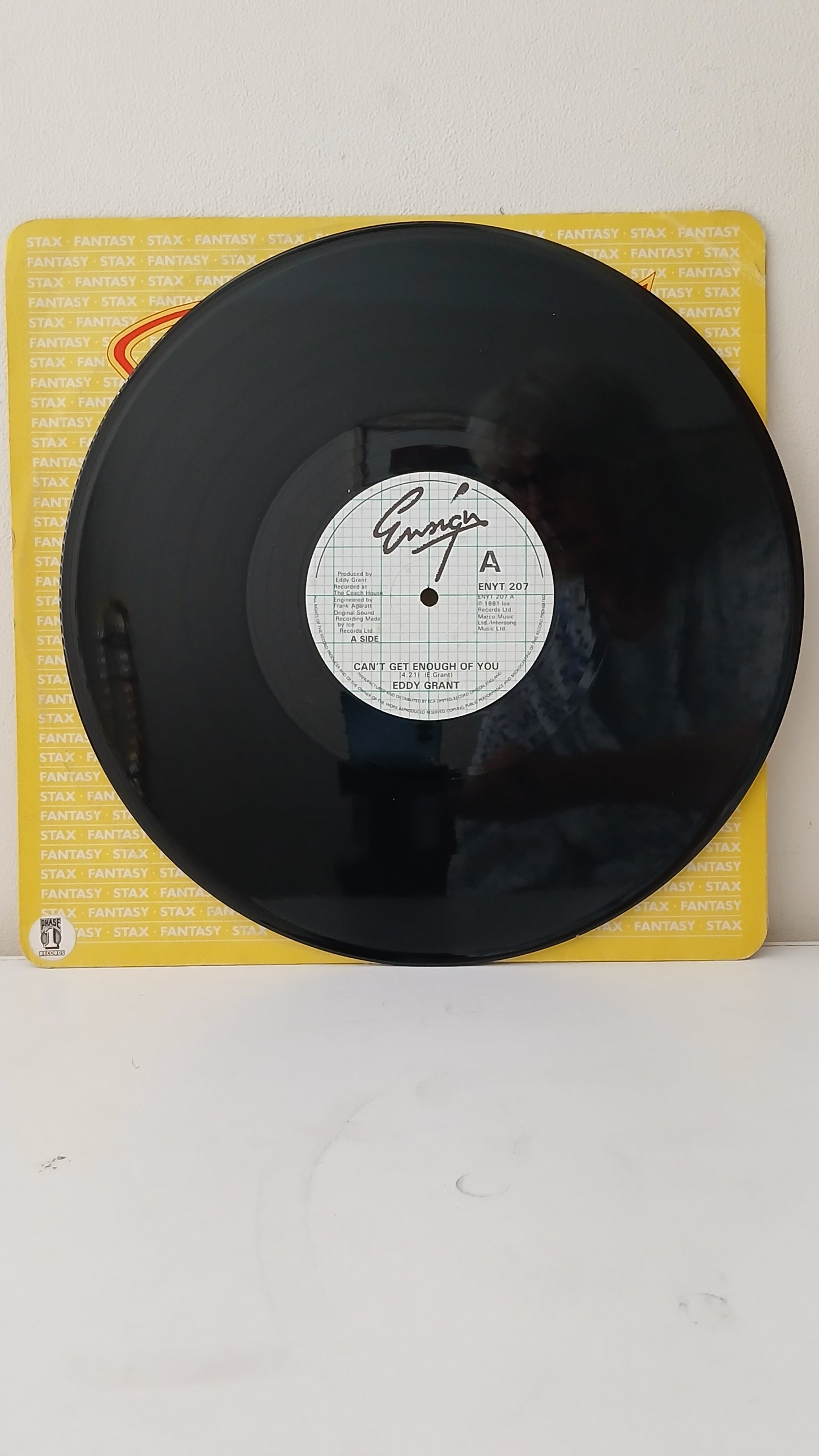 Eddy Grant – Can't Get Enough Of You / Time Warp (Used 12")