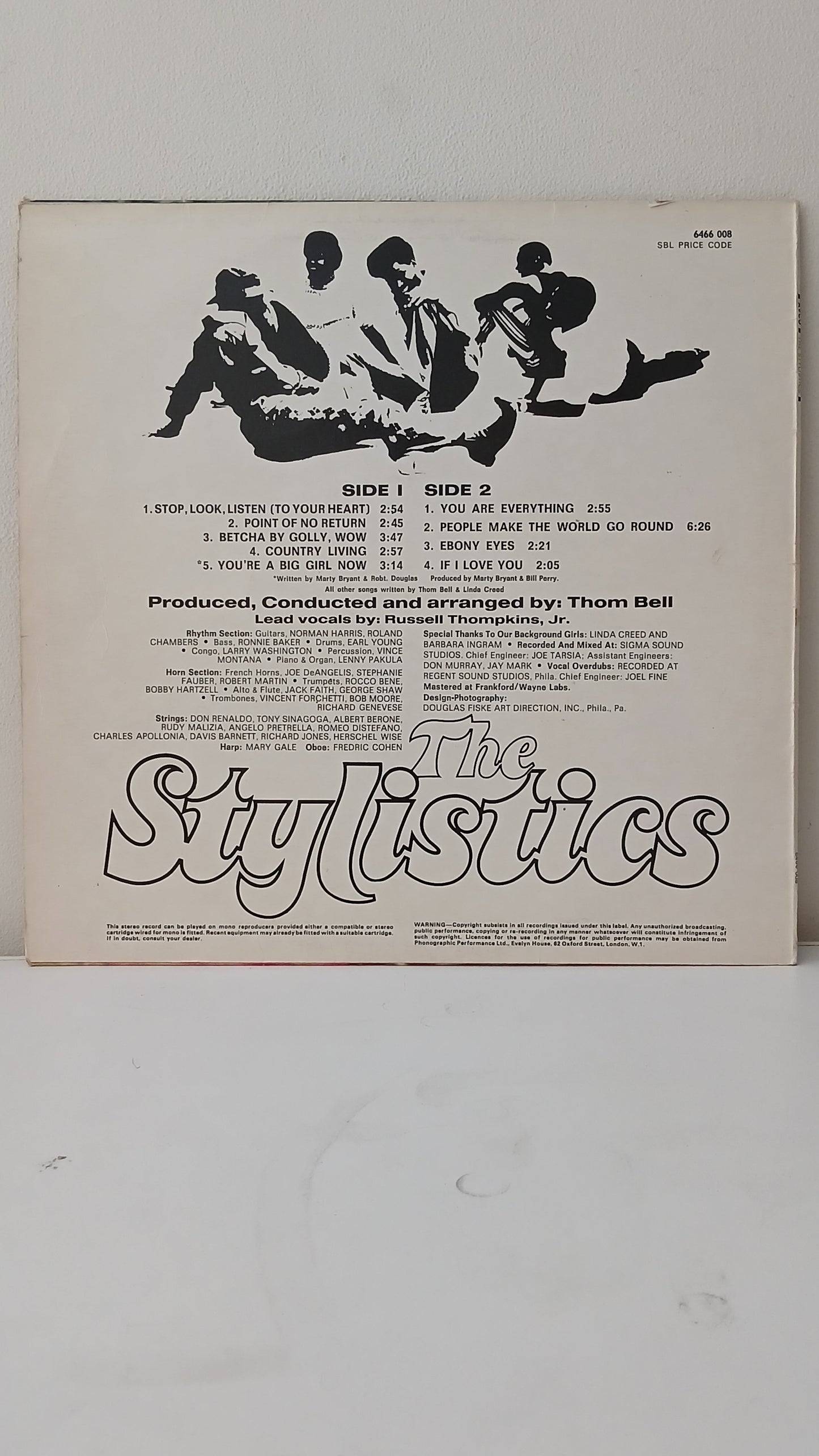 The Stylistics – The Stylistics (Used LP)